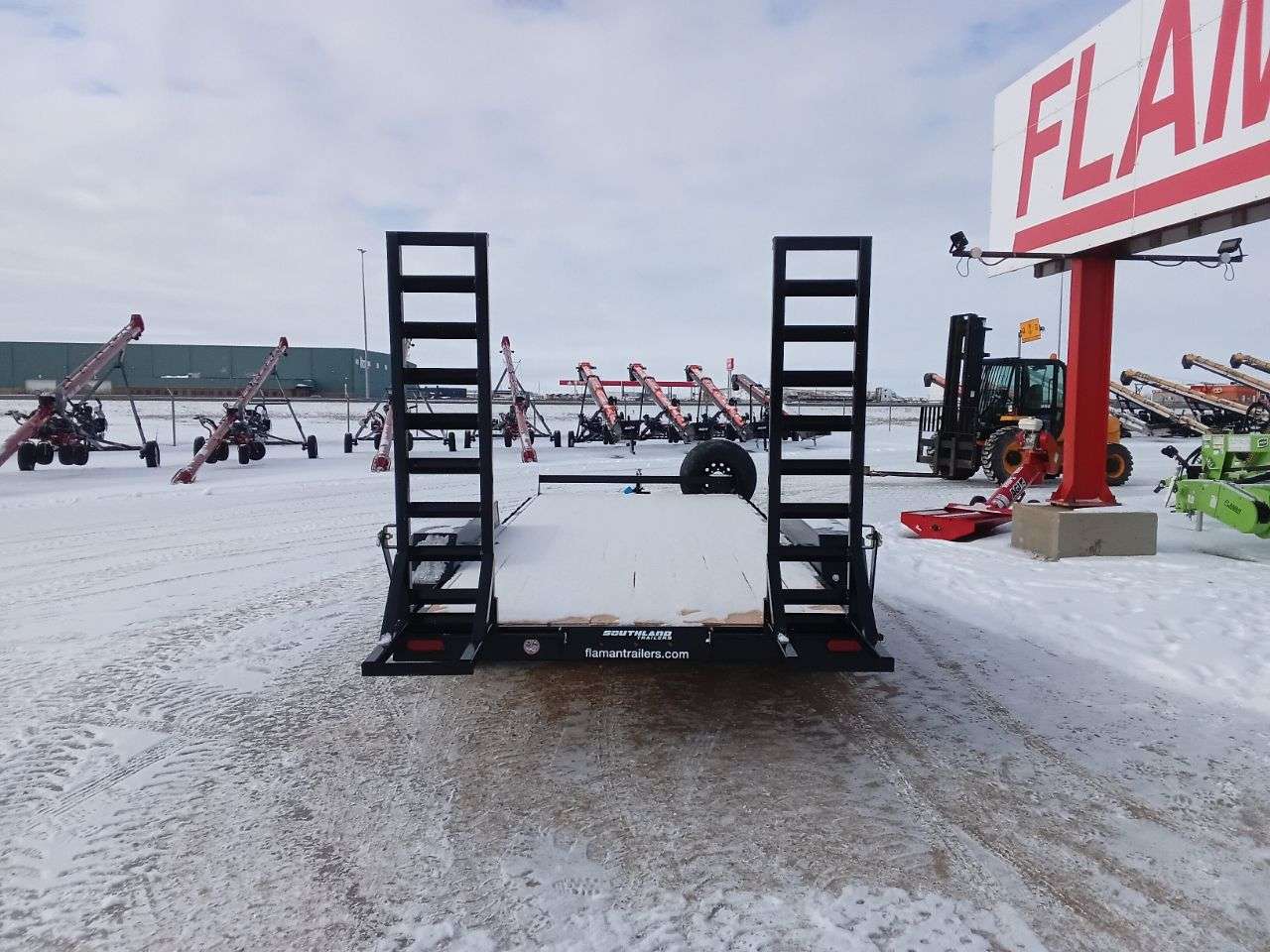 2026 Southland 8'6" x 18' Flat Deck TA 7000 Trailer