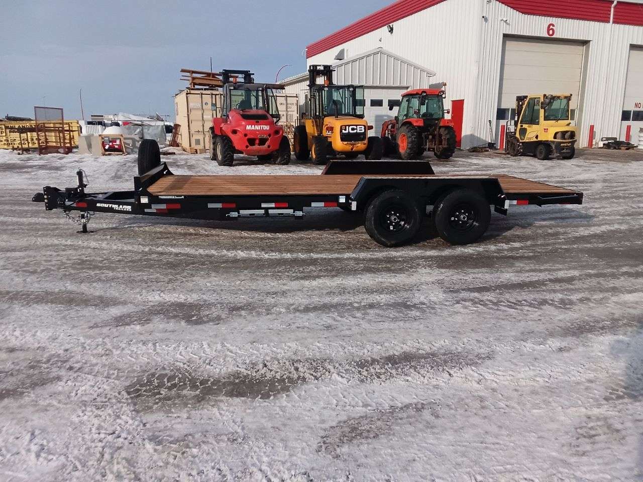 2026 Southland 8'6" x 18' Flat Deck Trailer