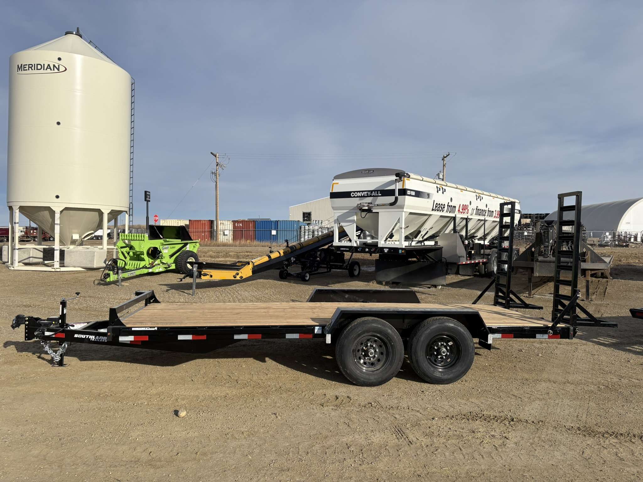2026 Southland 8'6" x 18' Flat Deck Trailer