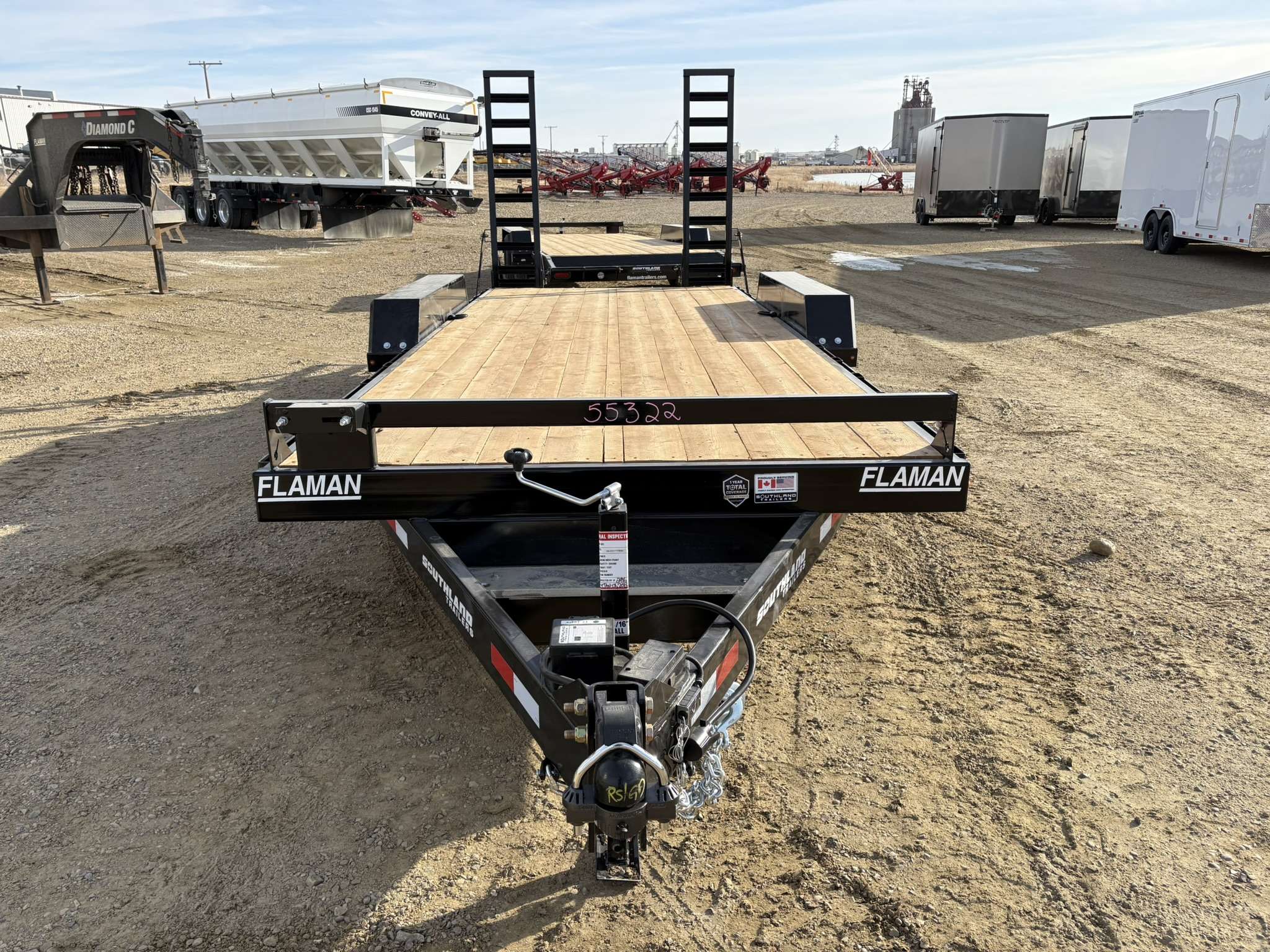 2026 Southland 8'6" x 18' Flat Deck Trailer