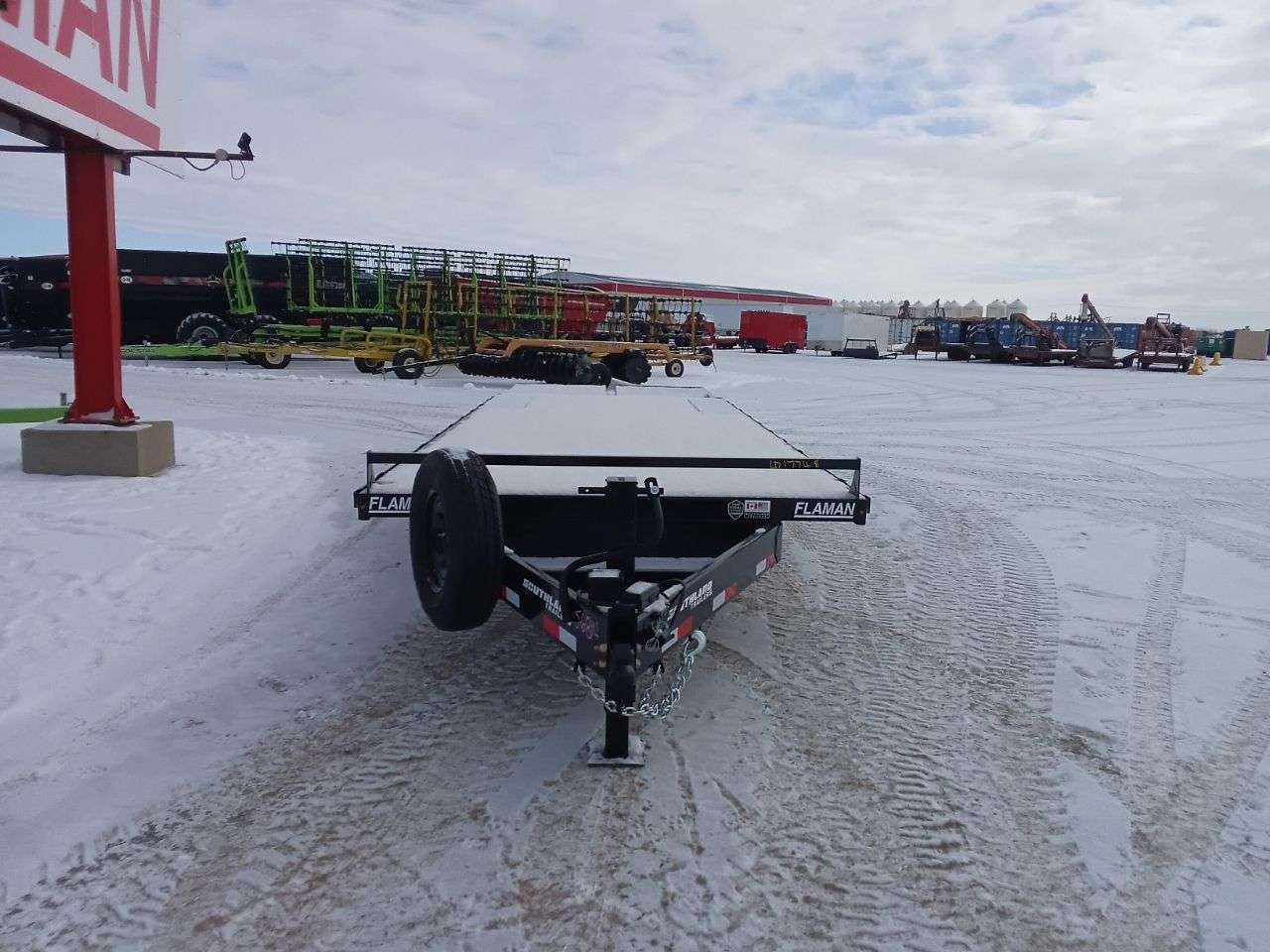 2026 Southland 8'6" x 20' + 5' BT Deckover TA 7000 Trailer