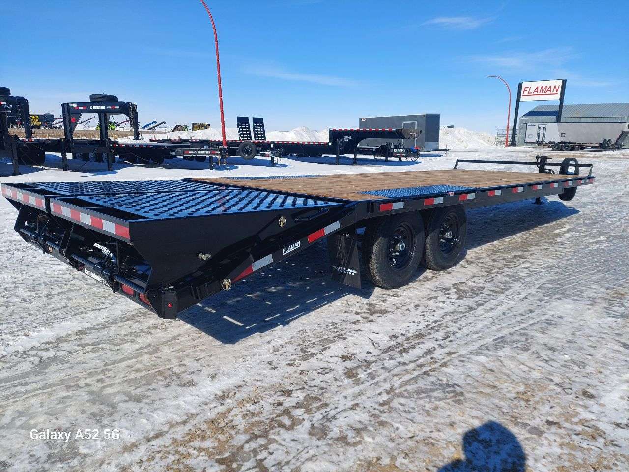 2026 Southland 8'6" x 20' + 5' BT Deckover TA 7000 Trailer