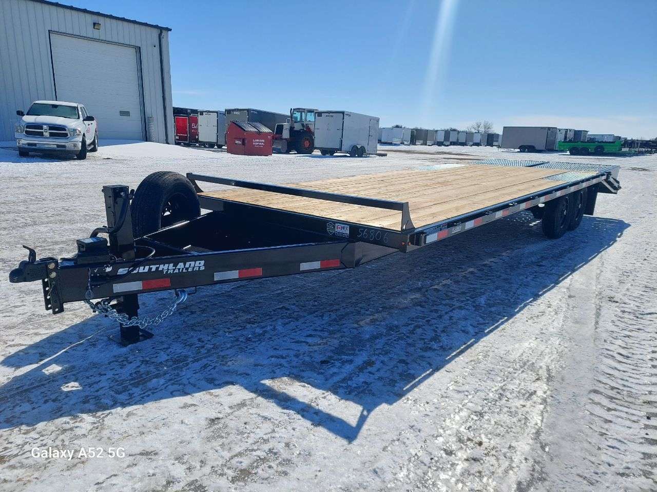 2026 Southland 8'6" x 20' + 5' BT Deckover TA 7000 Trailer