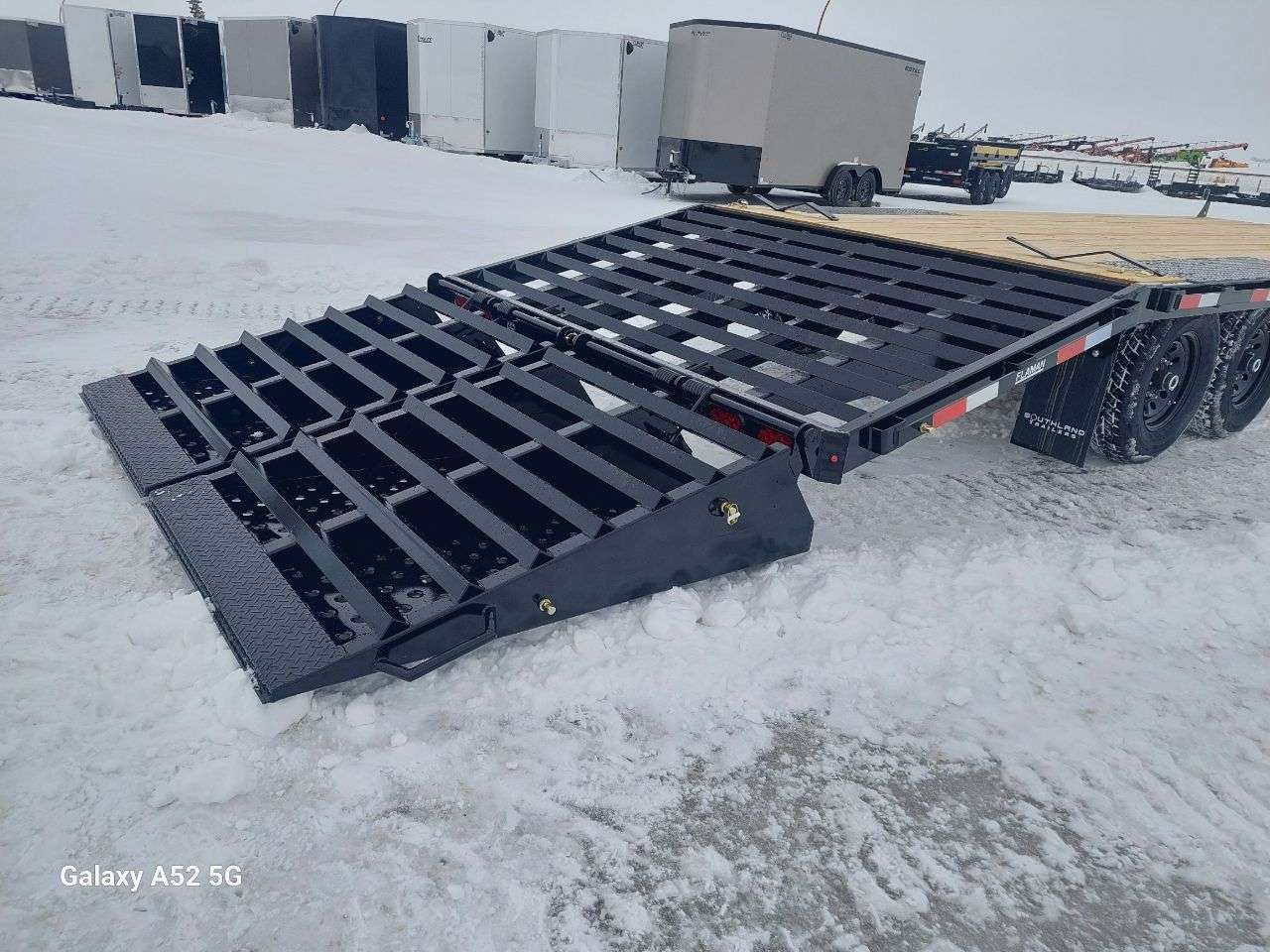 2026 Southland 8'6" x 20' + 5' BT Deckover TA 7000 Trailer