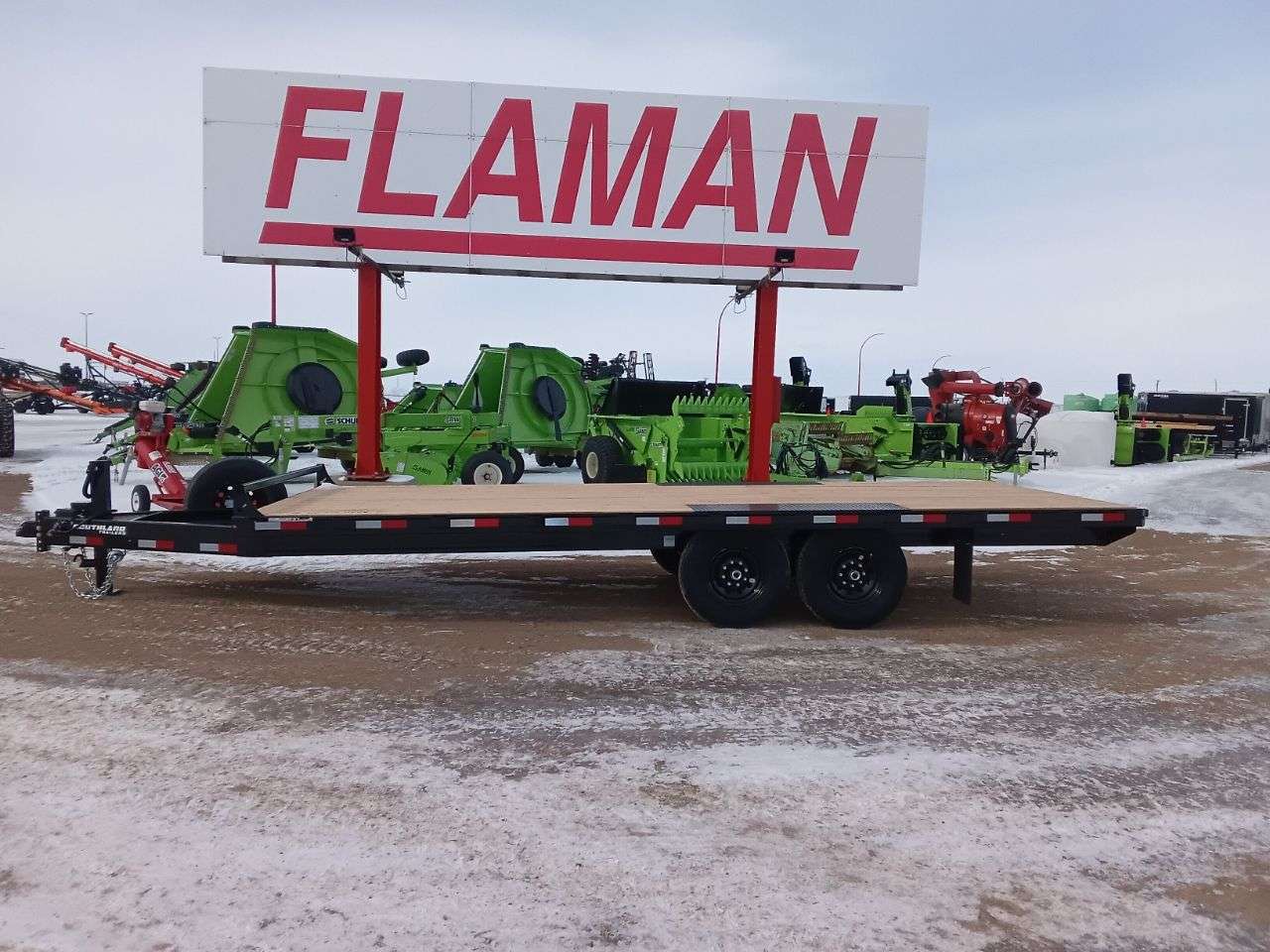 2026 Southland 8'6" x 20' Deckover TA 7000 Trailer