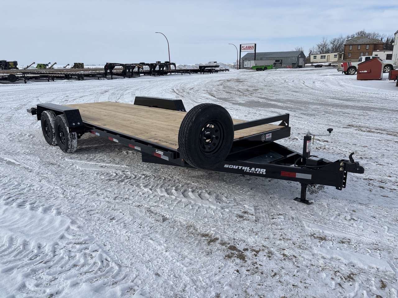2026 Southland 8'6" x 20' Flat Deck TA 5200 Trailer
