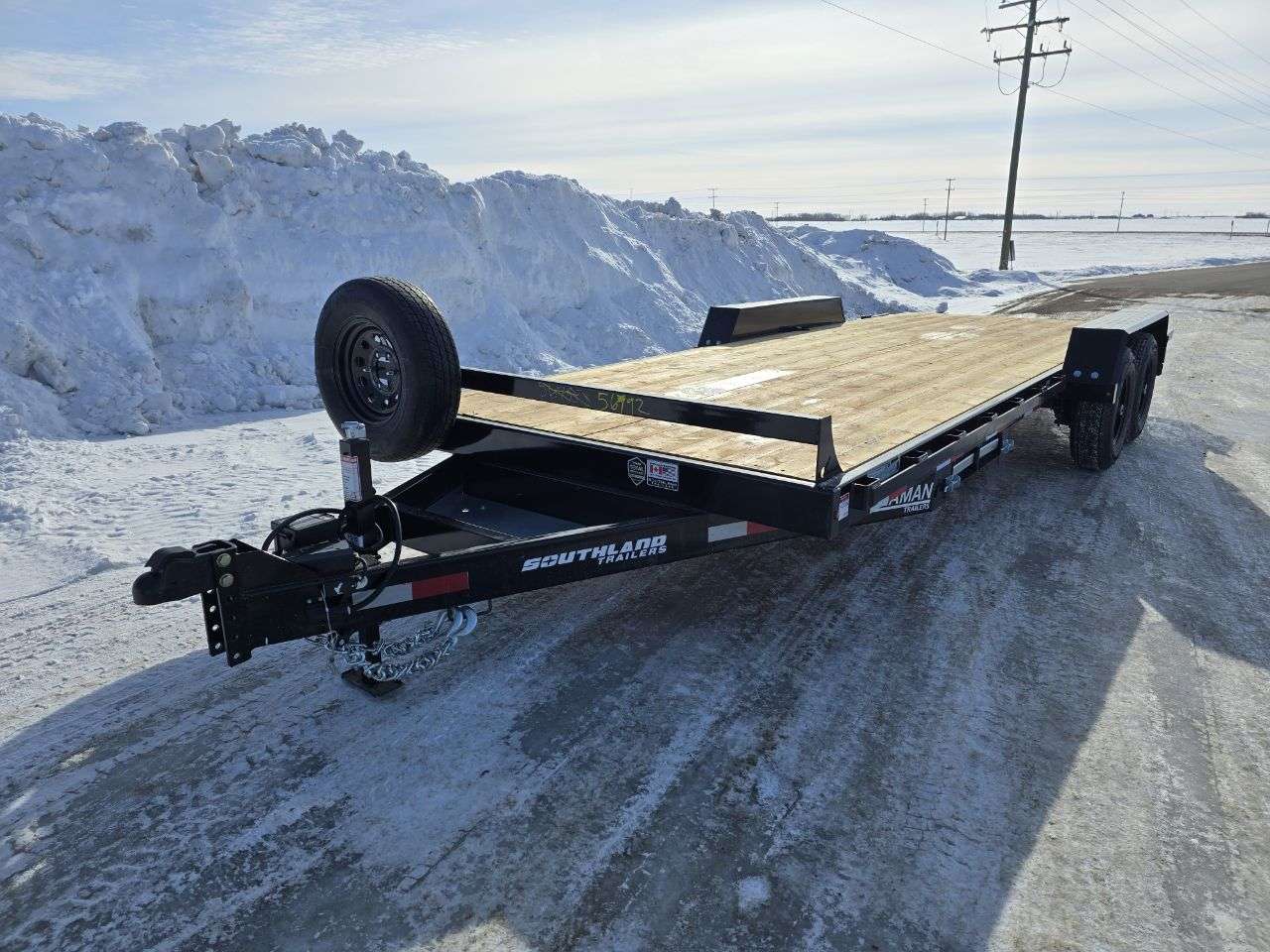 2026 Southland 8'6" x 20' Flat Deck TA 5200 Trailer