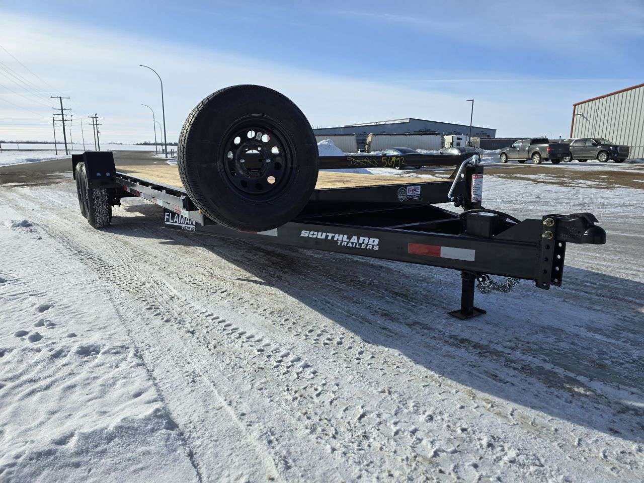 2026 Southland 8'6" x 20' Flat Deck TA 5200 Trailer
