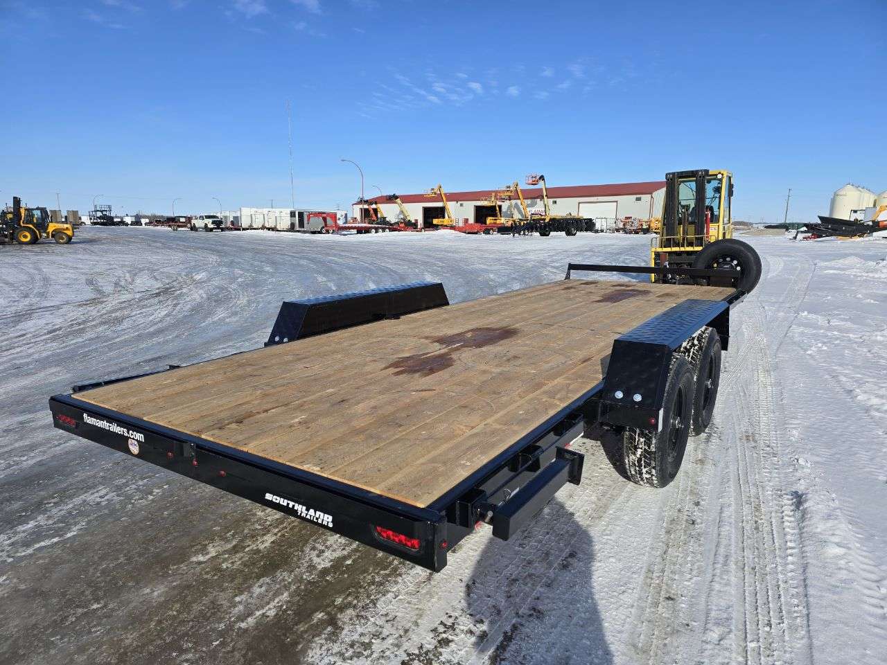 2026 Southland 8'6" x 20' Flat Deck TA 5200 Trailer