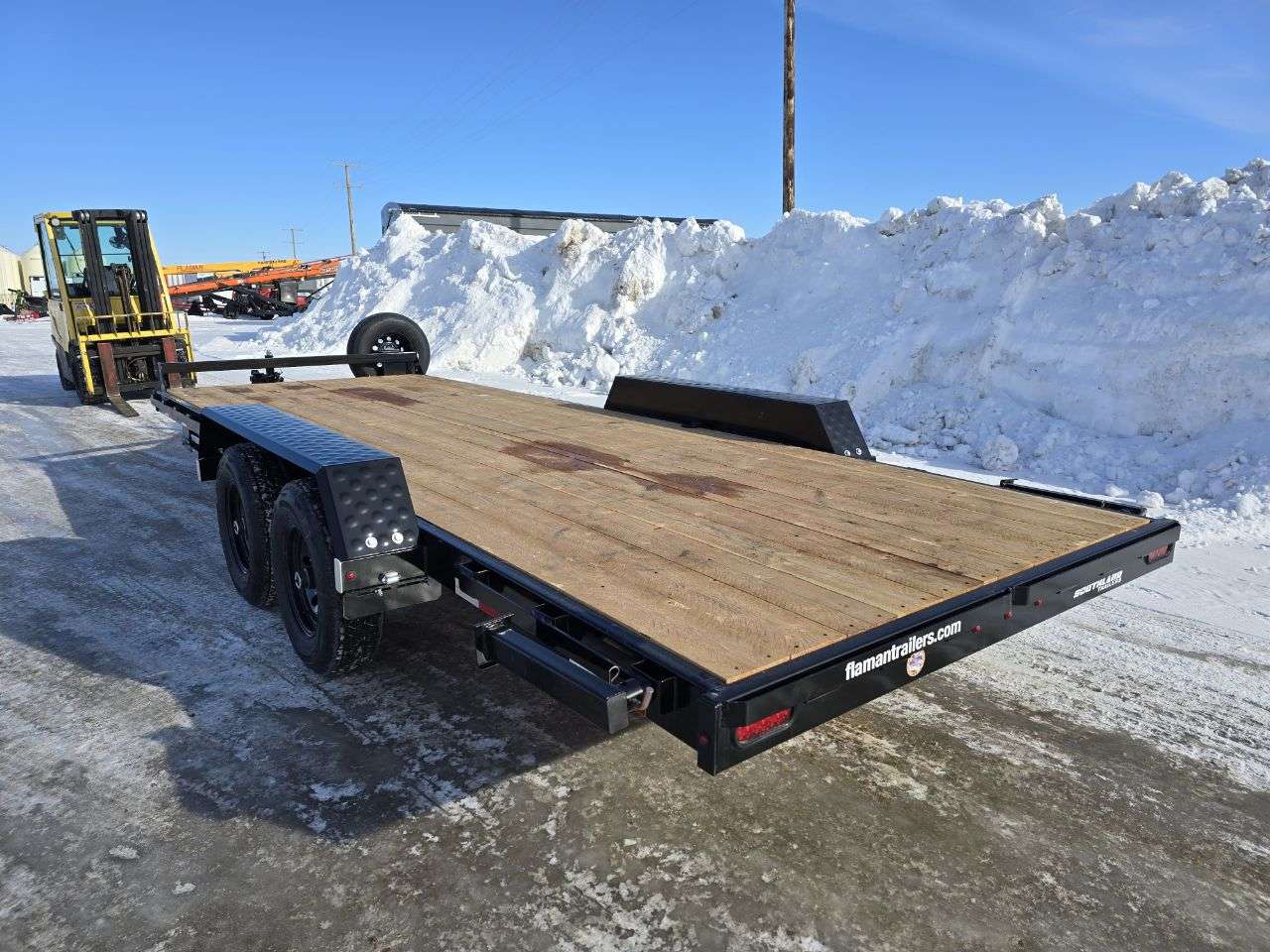 2026 Southland 8'6" x 20' Flat Deck TA 5200 Trailer