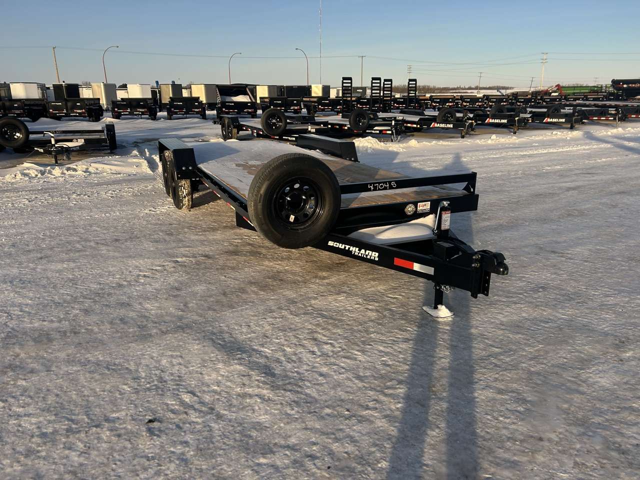 2026 Southland 8'6" x 20' Flat Deck Trailer