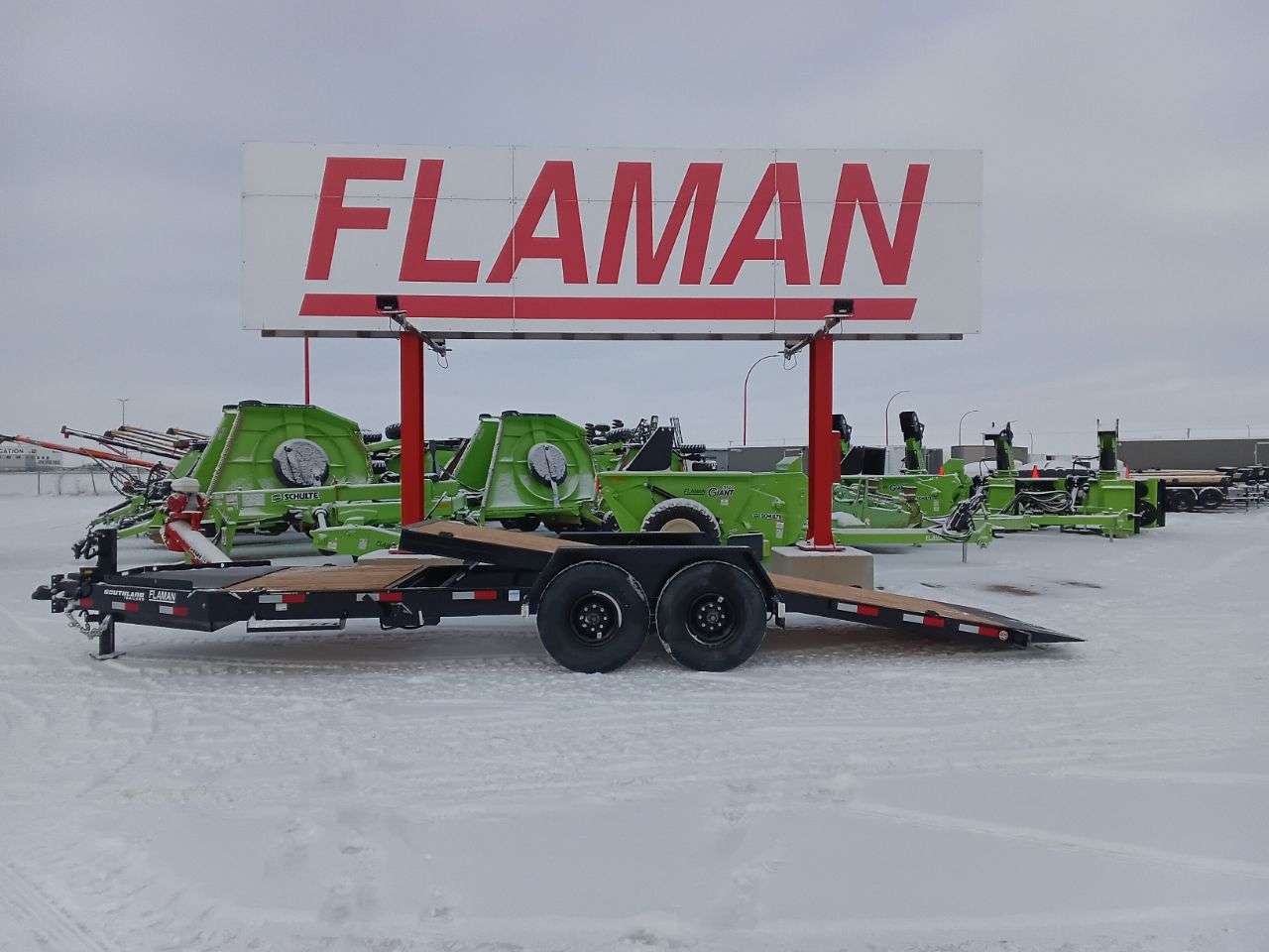 2026 Southland 8'6" x 20' Partial Tilt Trailer