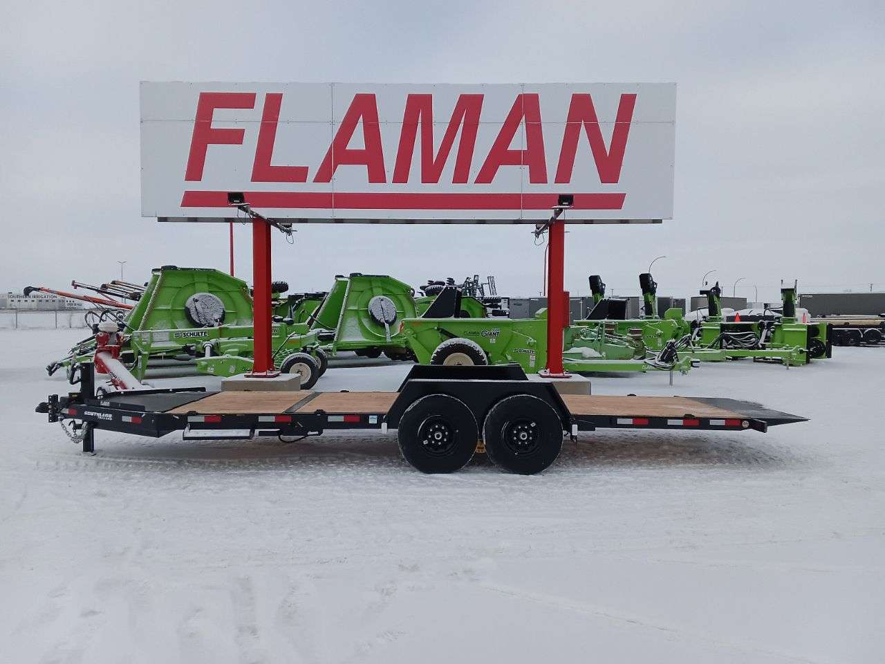 2026 Southland 8'6" x 20' Partial Tilt Trailer