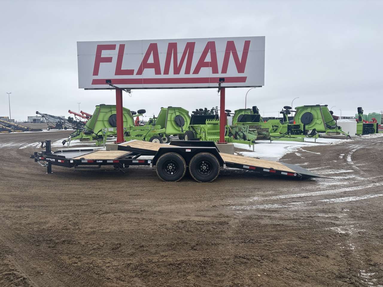 2026 Southland 8'6" x 20' Partial Tilt Trailer