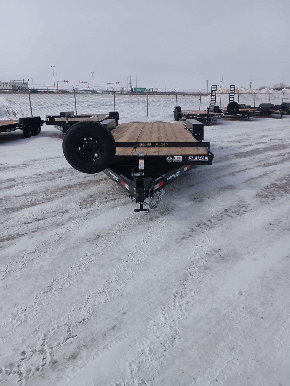 2026 Southland 8'6" x 22' Beavertail Flat Deck Trailer