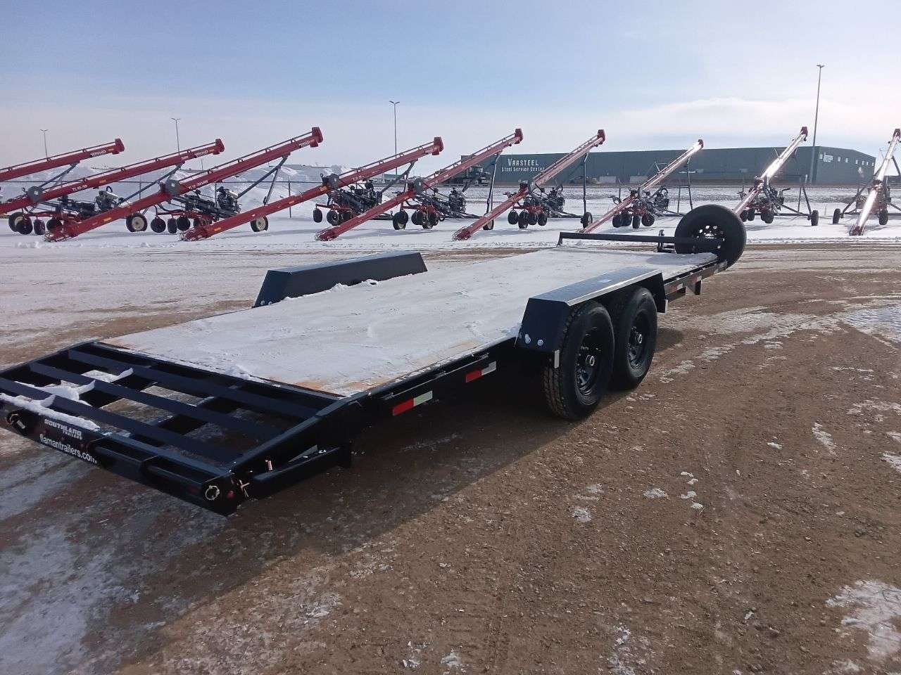 2026 Southland 8'6" x 22' Beavertail Flat Deck Trailer