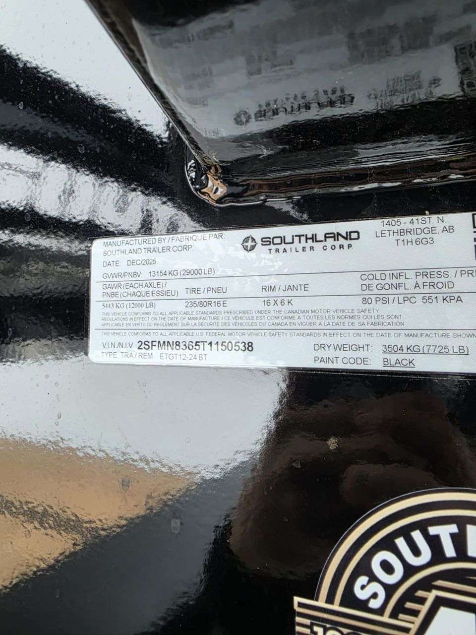 2026 Southland 8'6" x 30' GN Beavertail Flat Deck Trailer