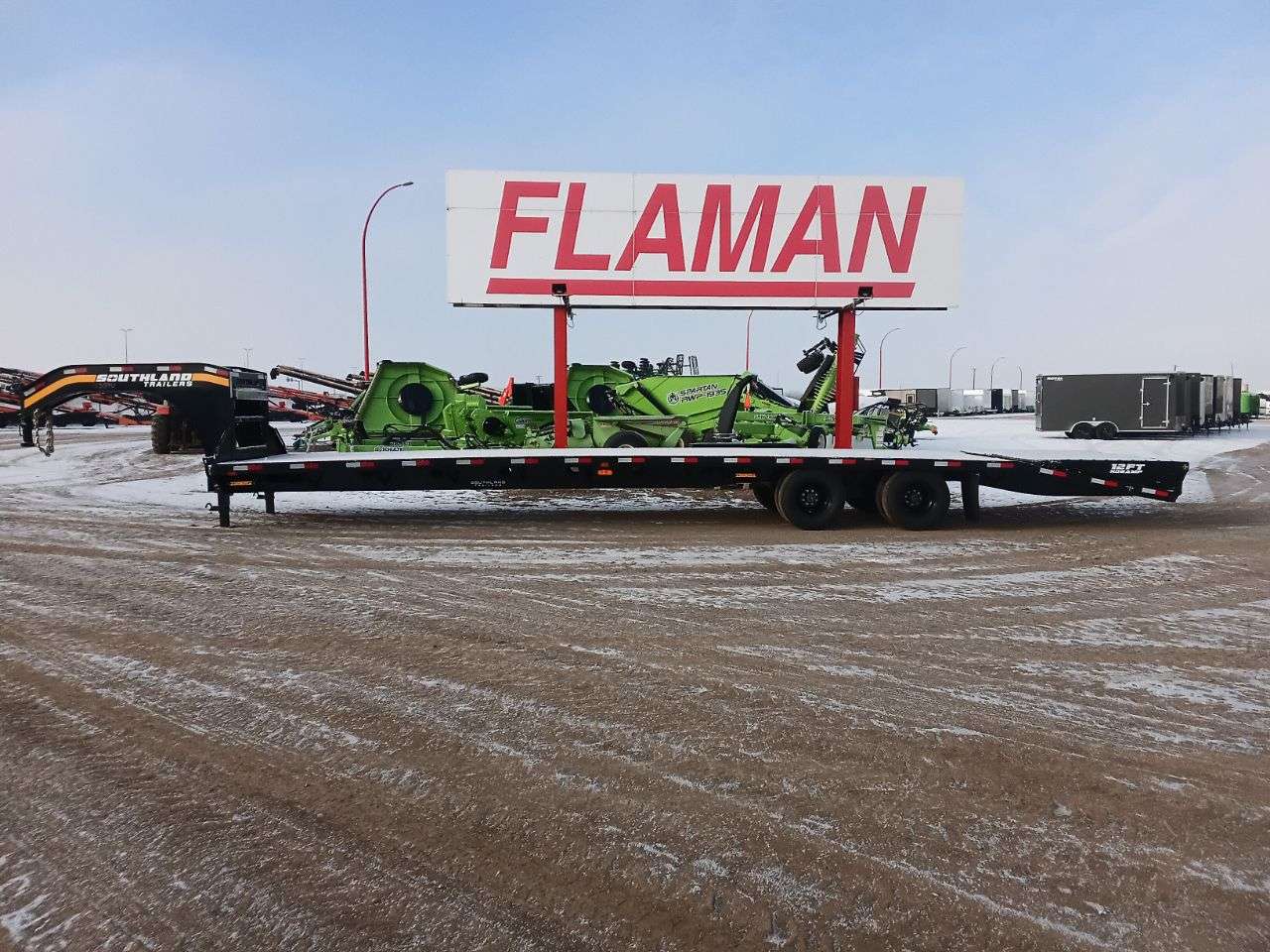 2026 Southland ETG 8'6" x 36' GN BT Flat Deck Trailer