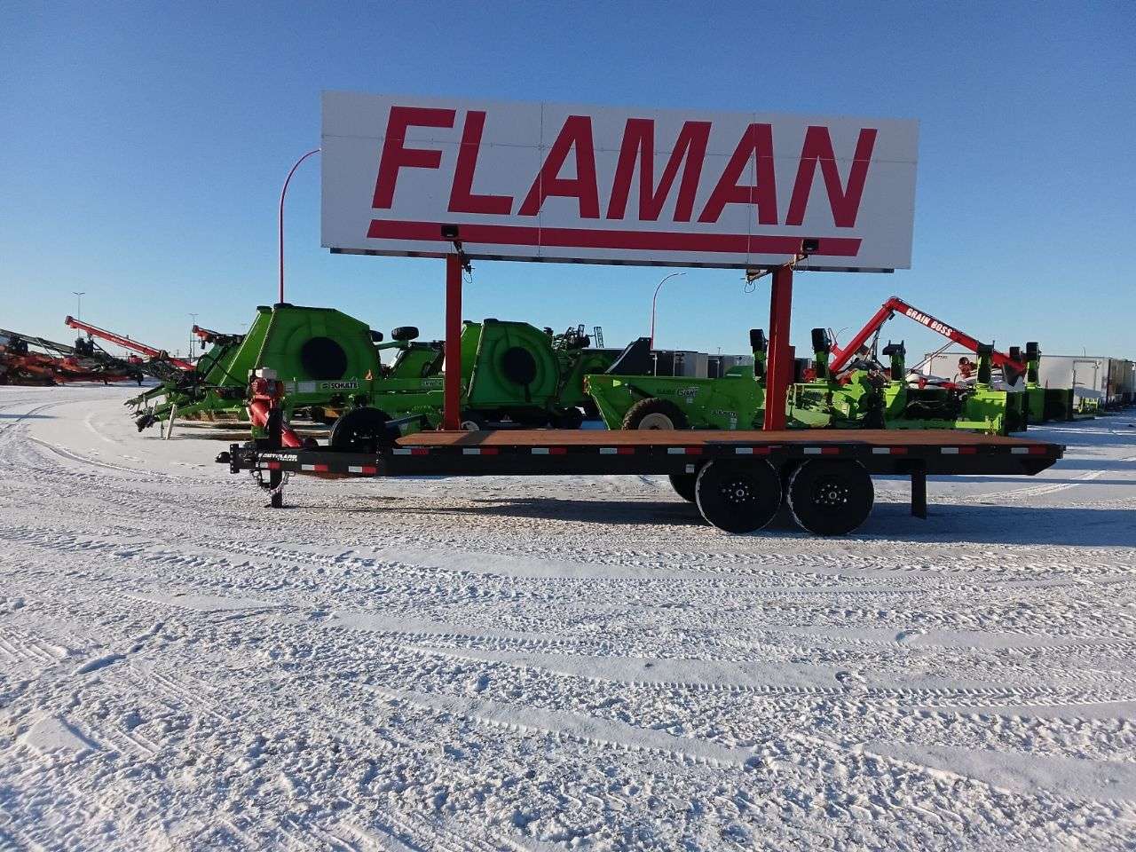 2026 Southland HBA 8'6" x 20' Deckover TA 7000 Trailer