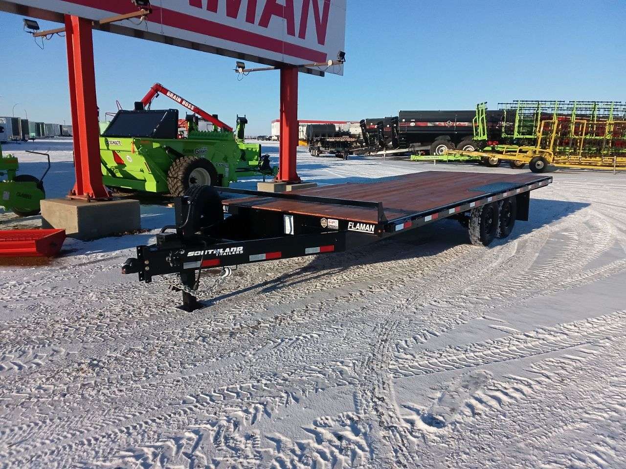 2026 Southland HBA 8'6" x 20' Deckover TA 7000 Trailer