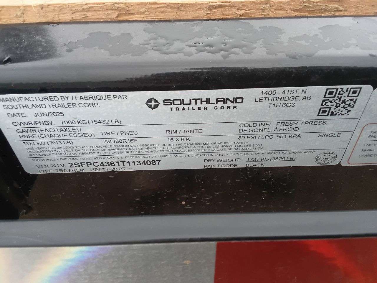2026 Southland HBA 8'6" x 25' Beavertail Deckover