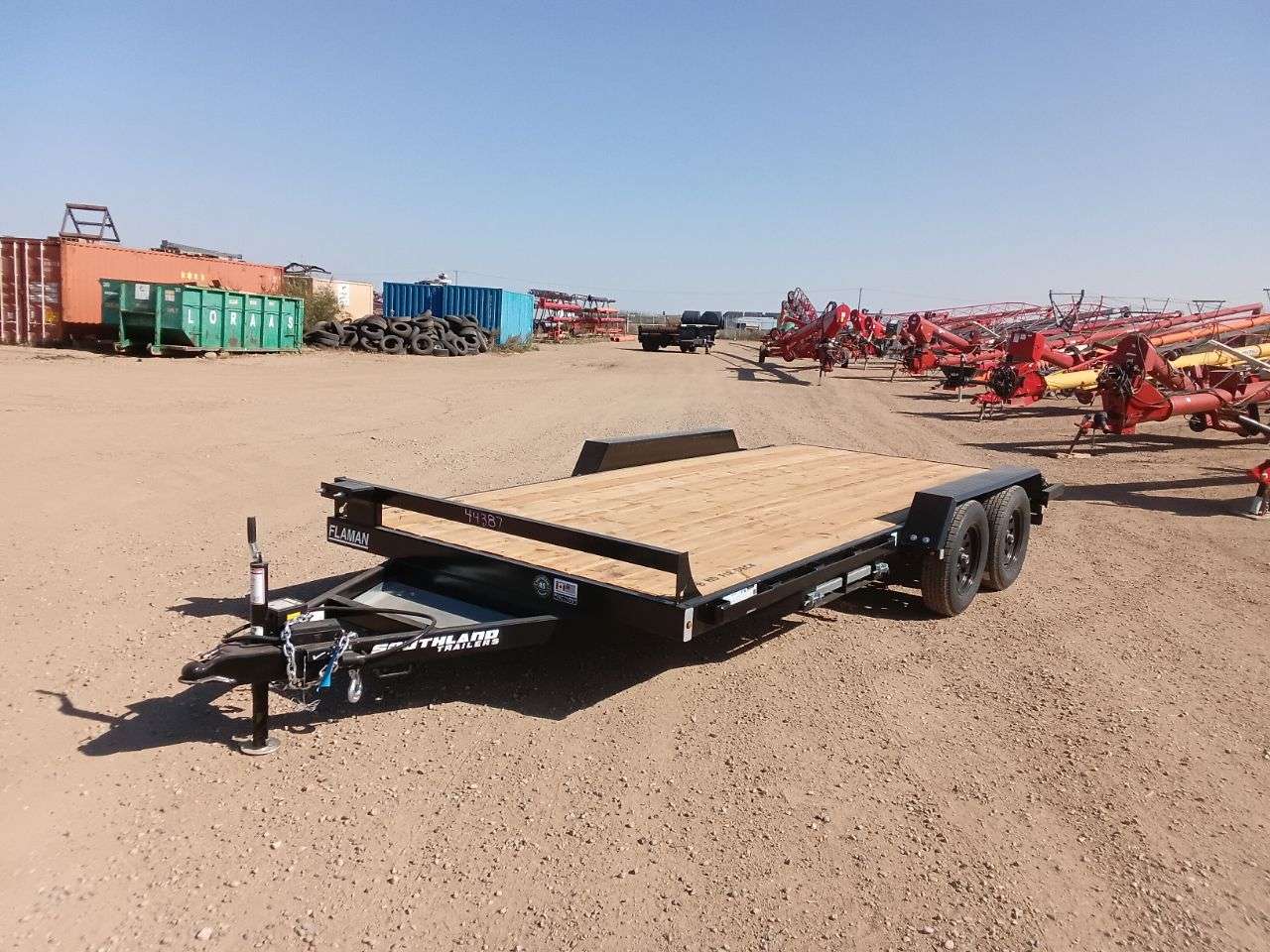 2026 Southland LBA 8'6" x 16' Flat Deck Trailer