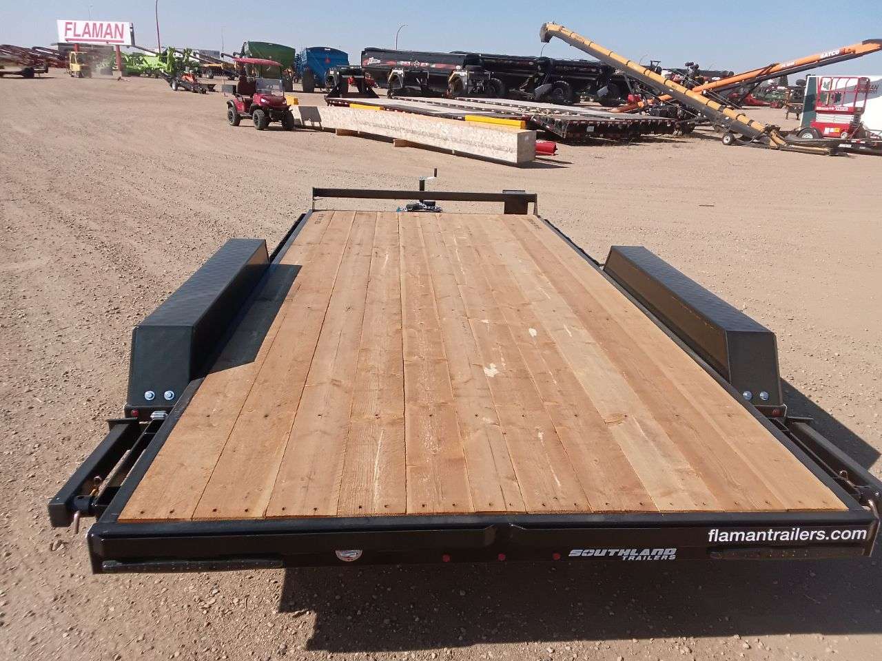 2026 Southland LBA 8'6" x 16' Flat Deck Trailer