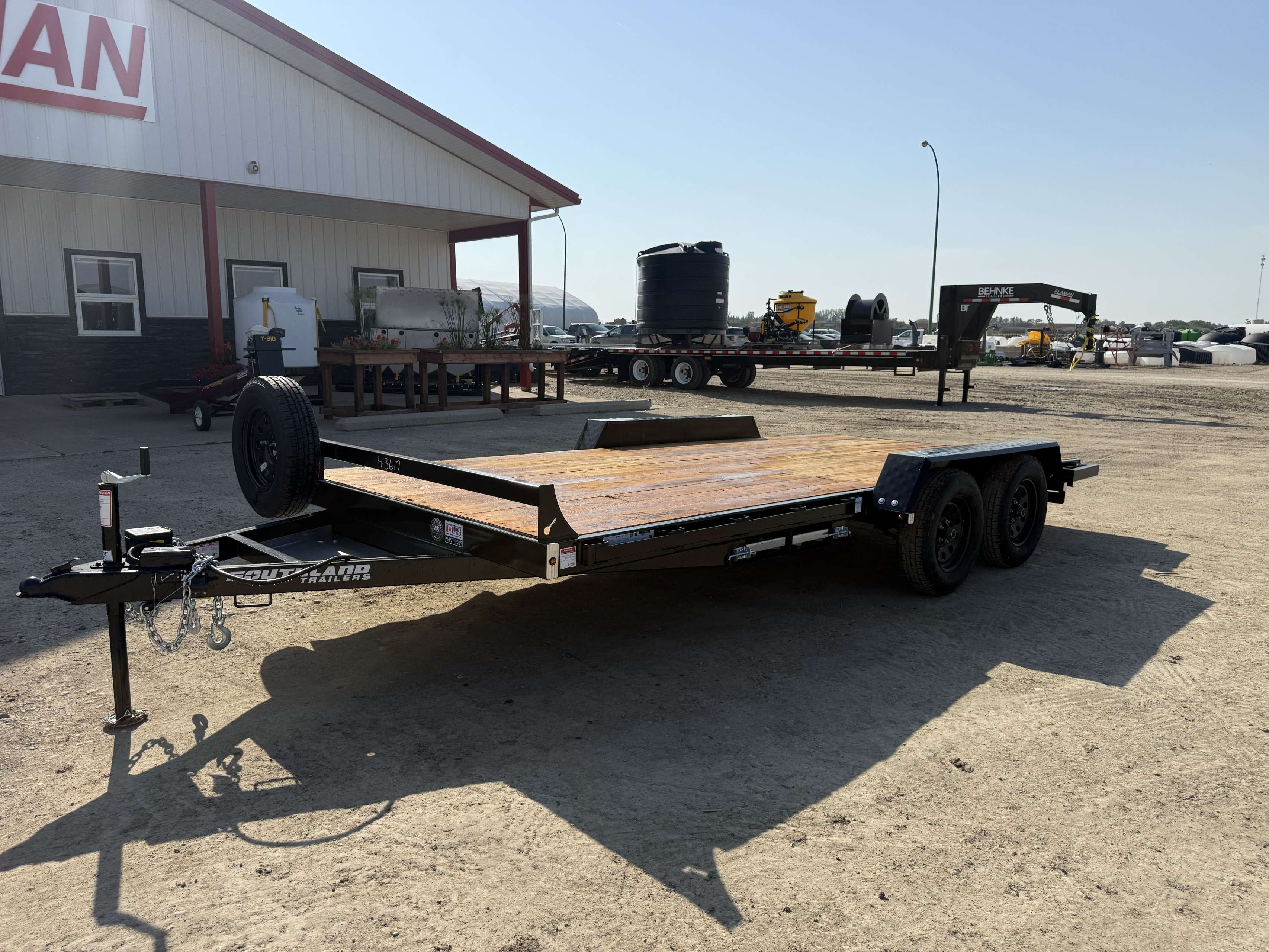 2026 Southland LBA 8'6" x 16' Flat Deck Trailer