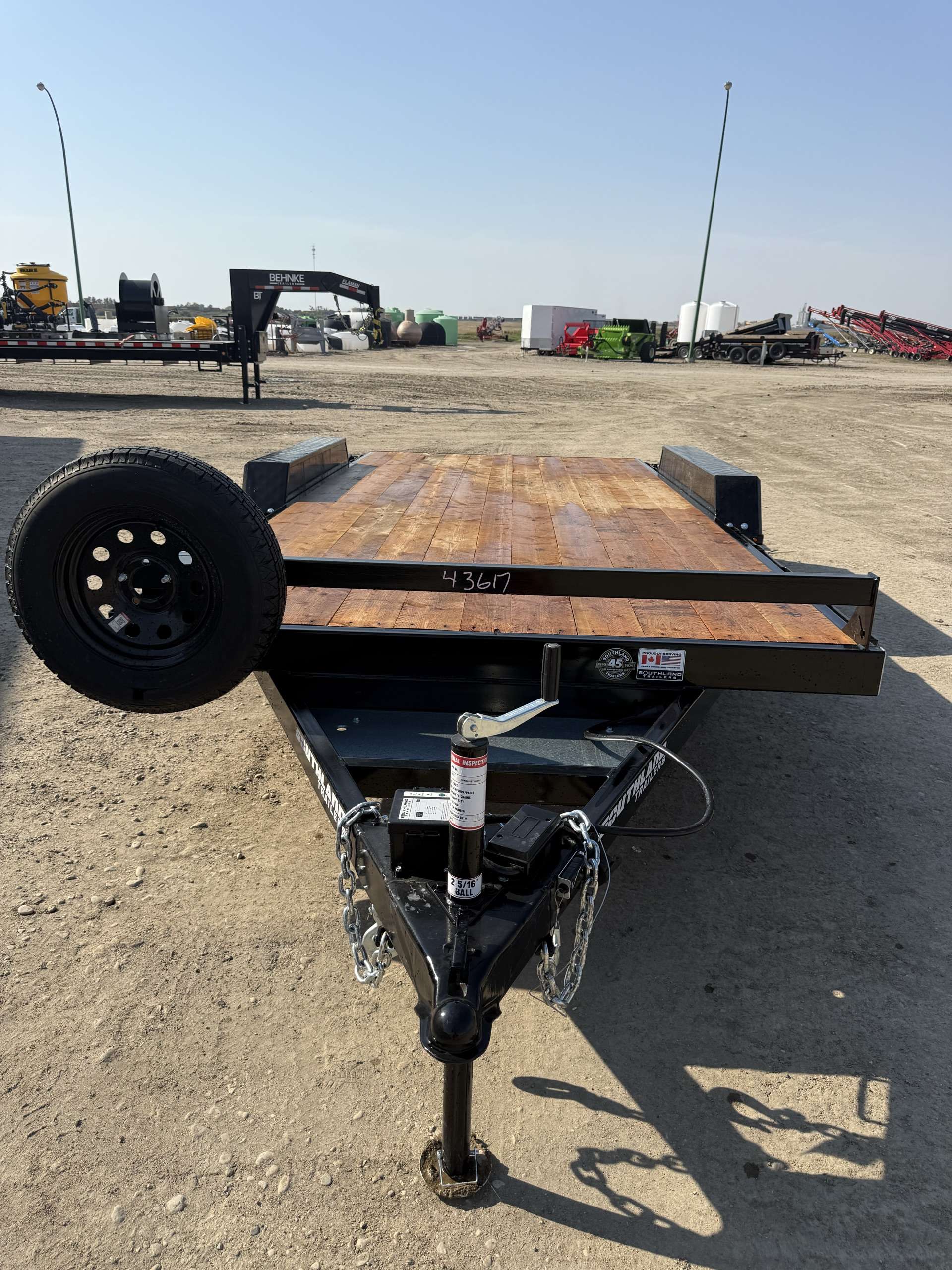 2026 Southland LBA 8'6" x 16' Flat Deck Trailer