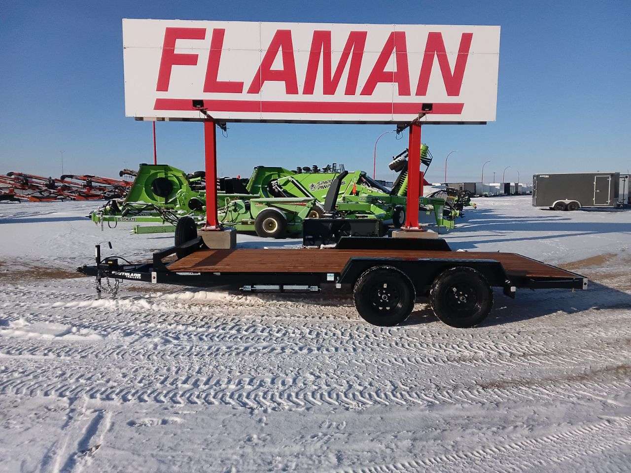 2026 Southland LBA 8'6" x 16' Flat Deck Trailer