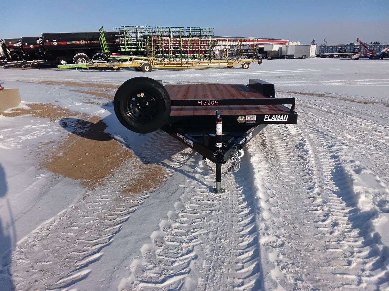 2026 Southland LBA 8'6" x 16' Flat Deck Trailer