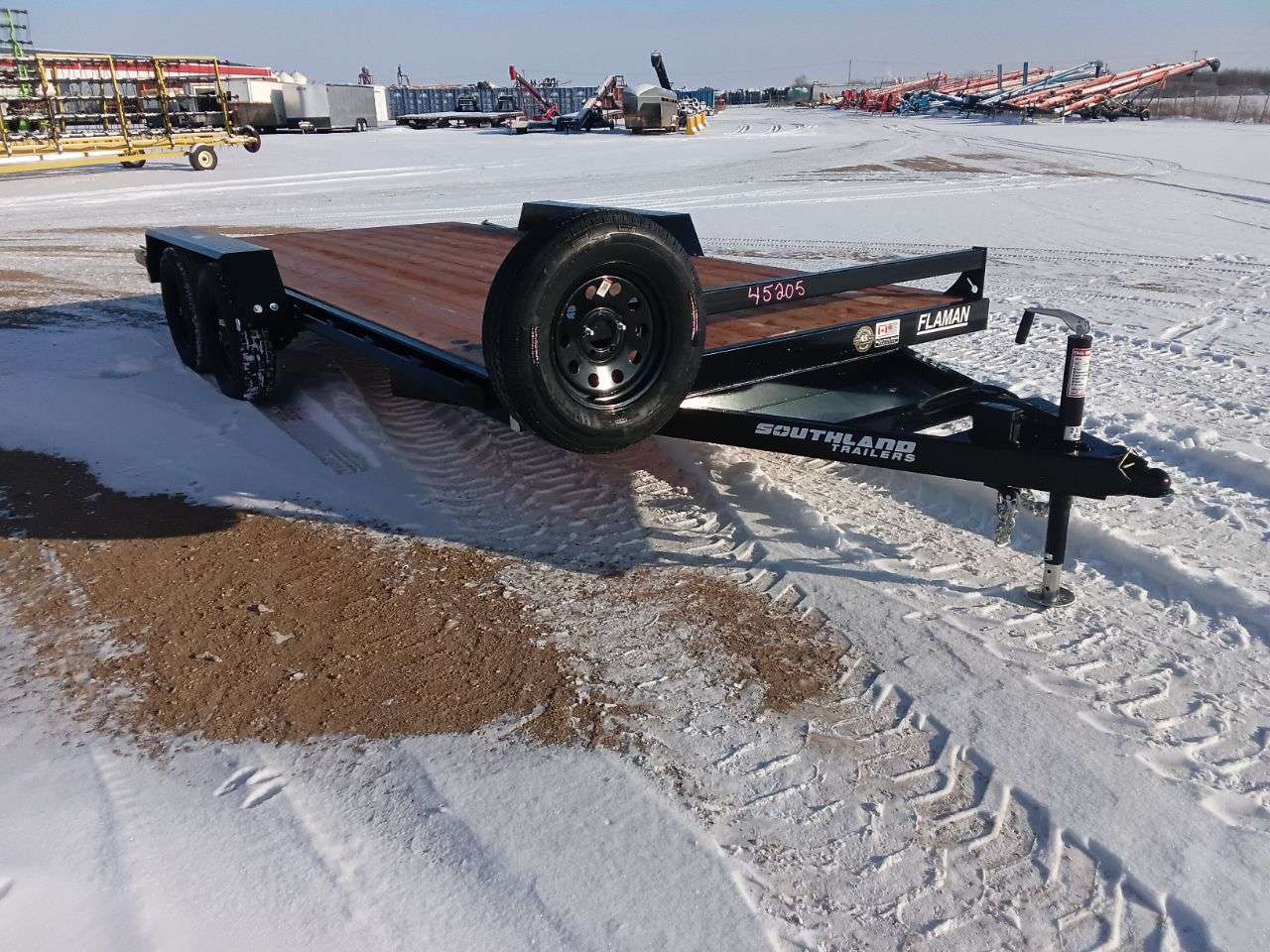 2026 Southland LBA 8'6" x 16' Flat Deck Trailer