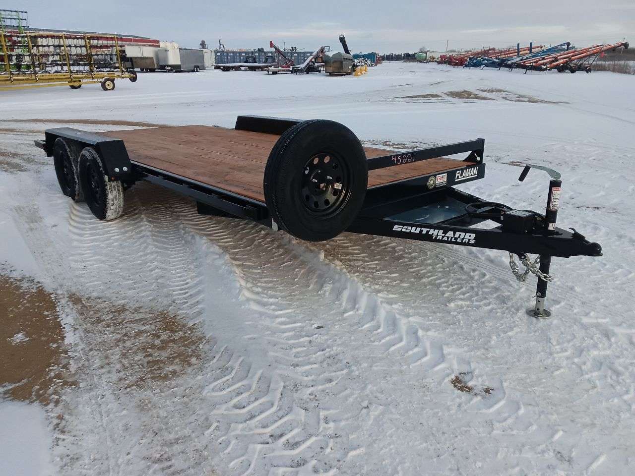 2026 Southland LBA 8'6" x 16' Flat Deck Trailer