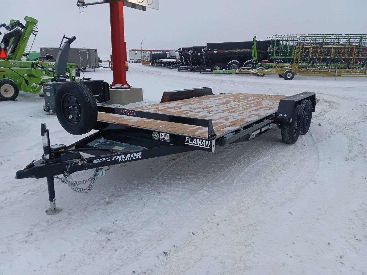 2026 Southland LBA 8'6" x 16' Flat Deck Trailer