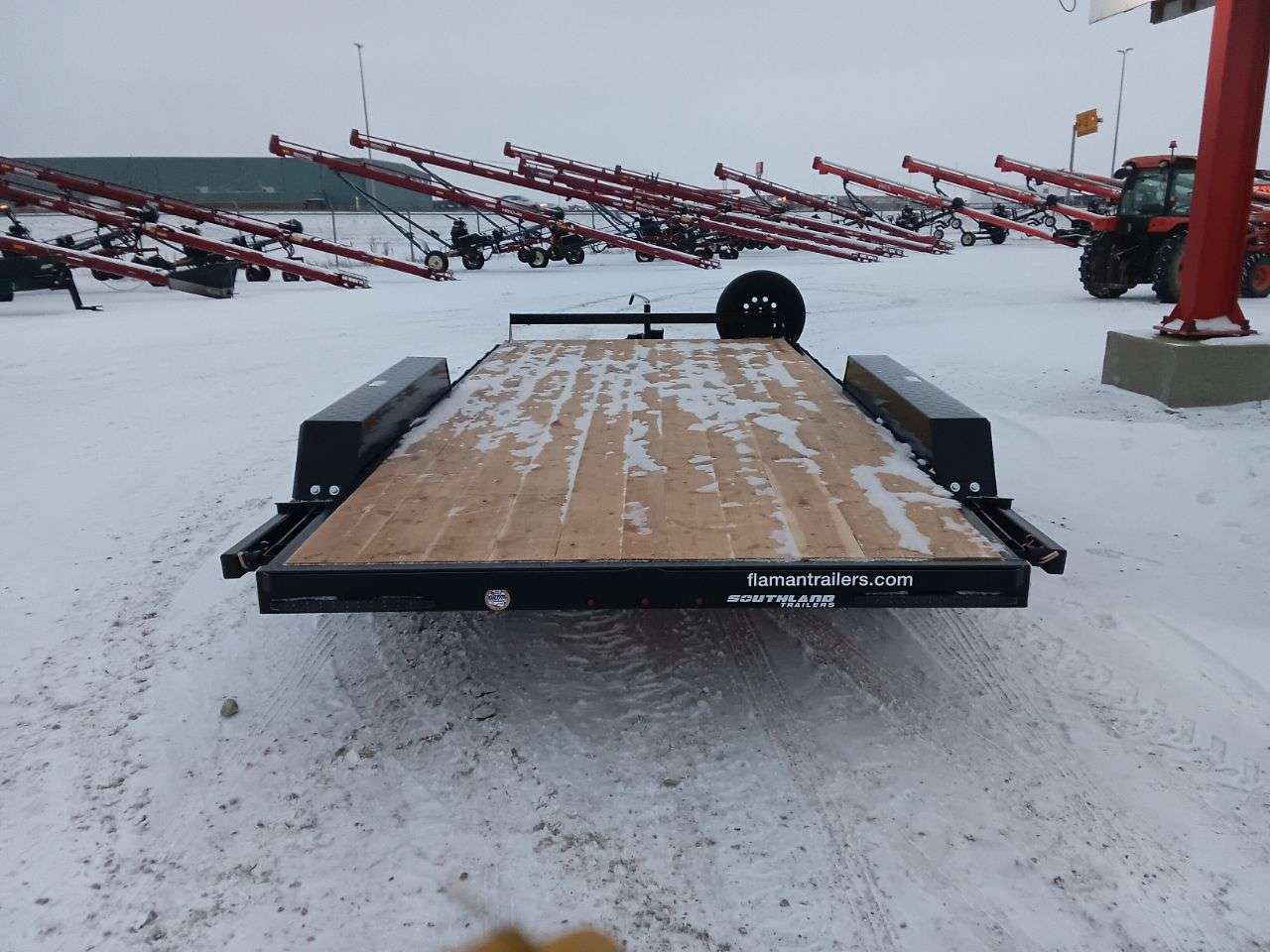 2026 Southland LBA 8'6" x 16' Flat Deck Trailer