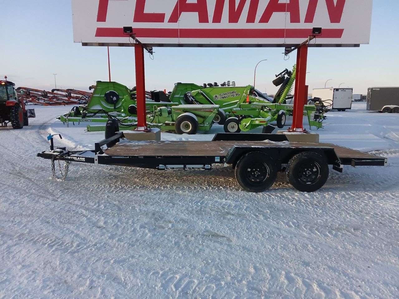 2026 Southland LBA 8'6" x 16' Flat Deck Trailer