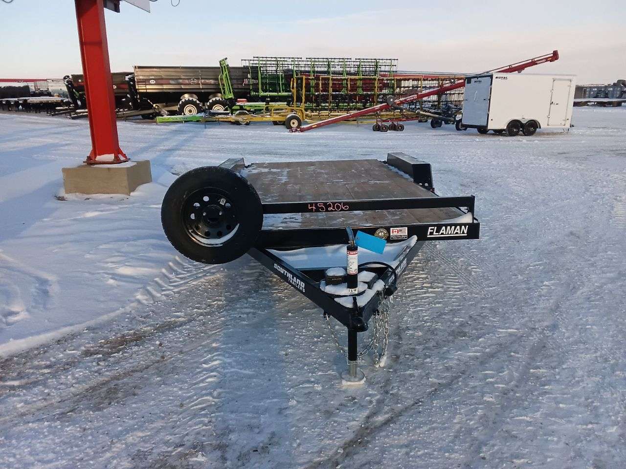 2026 Southland LBA 8'6" x 16' Flat Deck Trailer