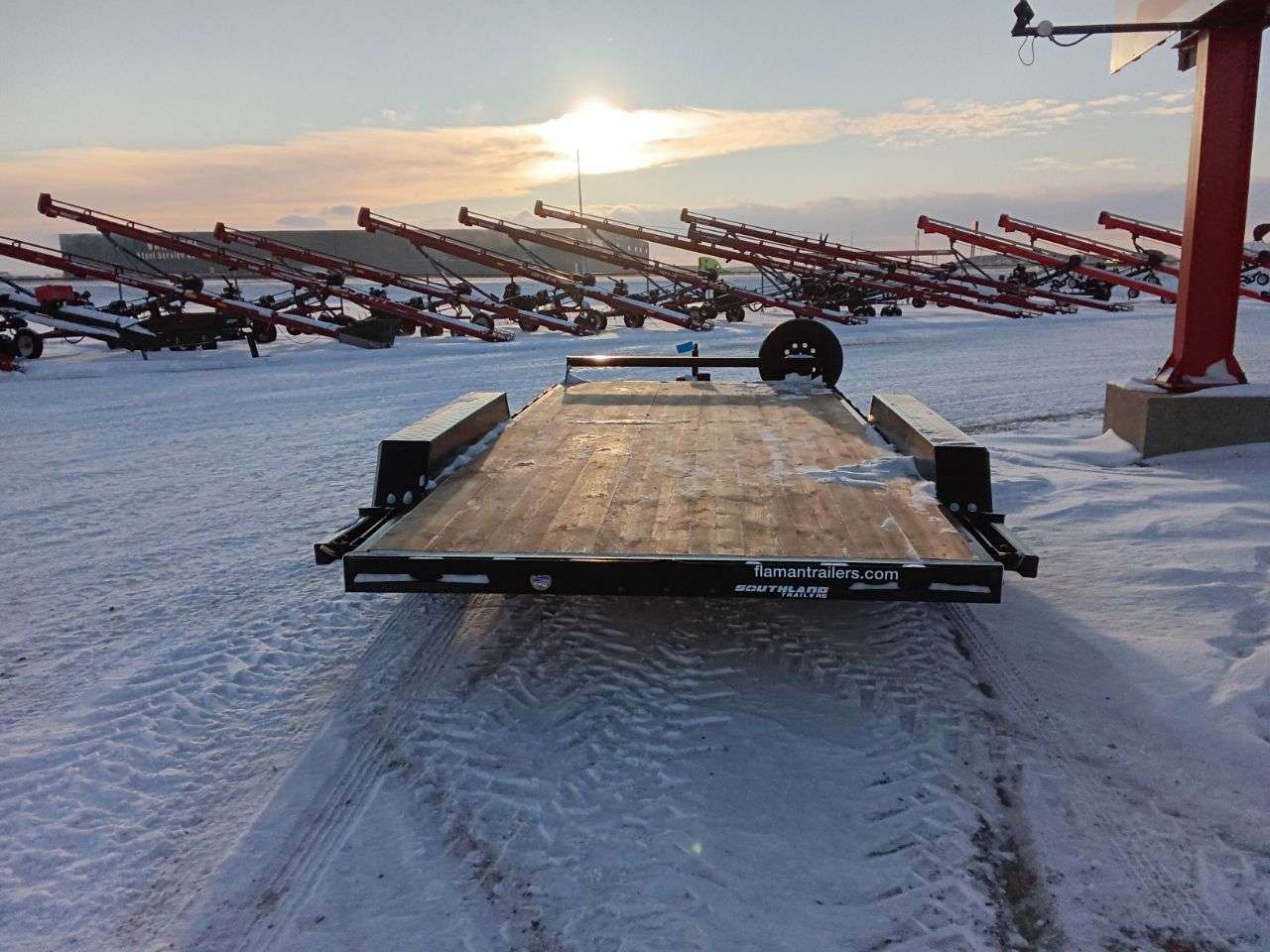 2026 Southland LBA 8'6" x 16' Flat Deck Trailer