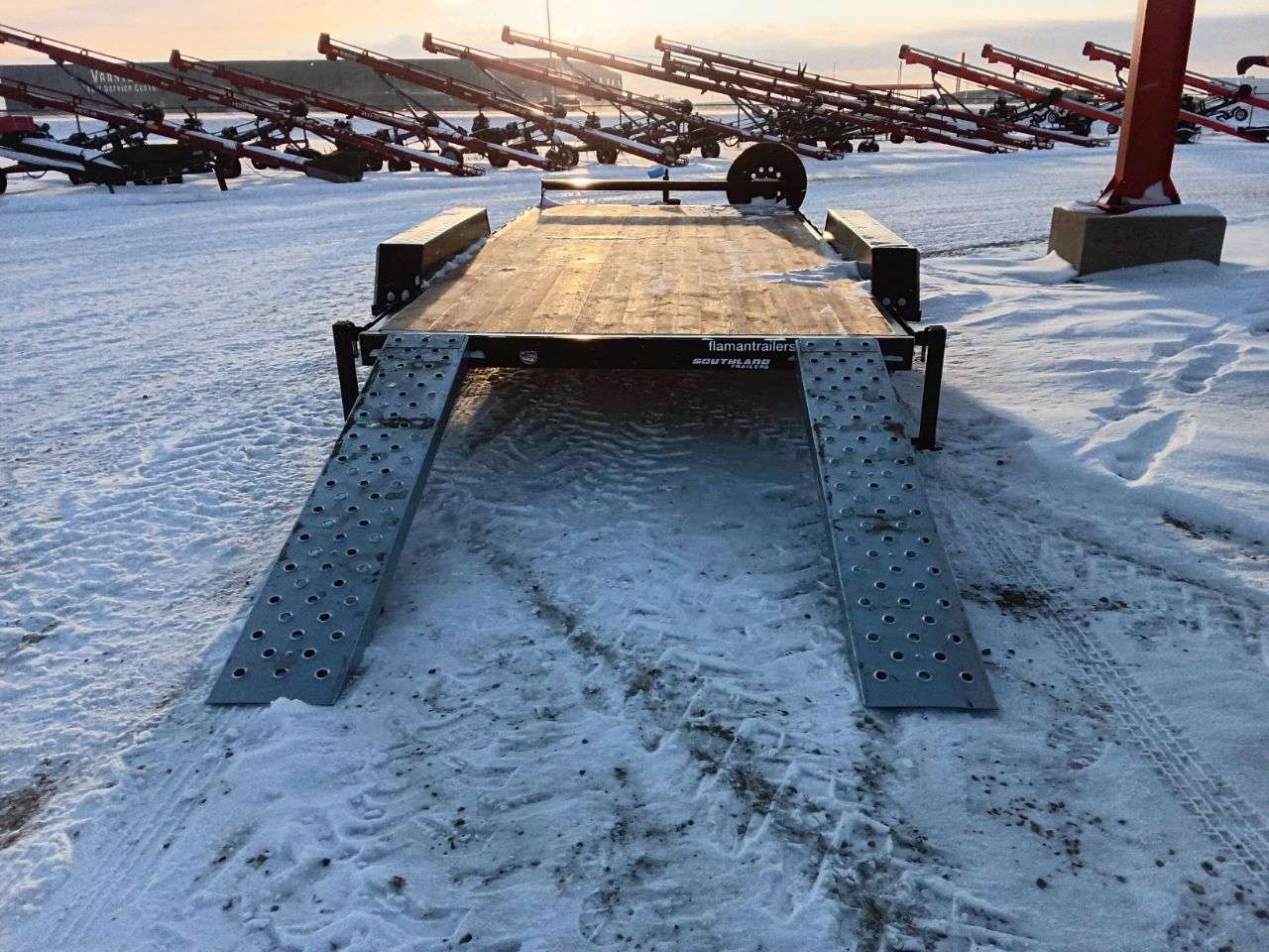 2026 Southland LBA 8'6" x 16' Flat Deck Trailer