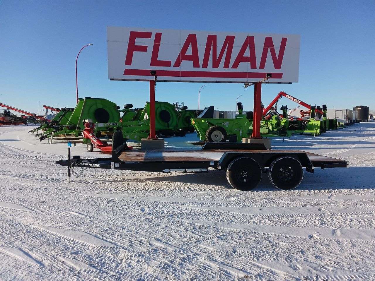 2026 Southland LBA 8'6" x 16' Flat Deck Trailer