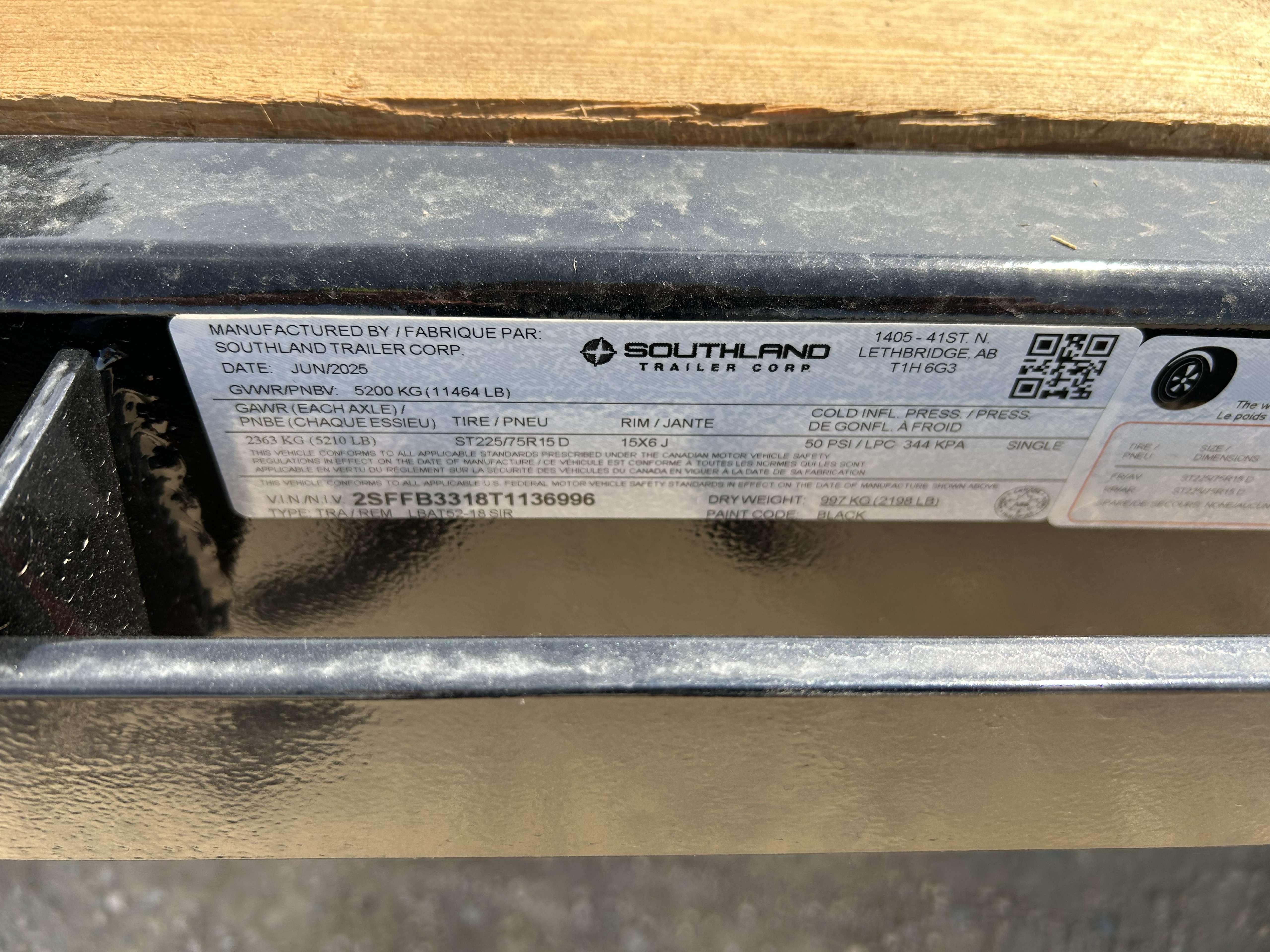 2026 Southland LBA 8'6" x 18' Flat Deck