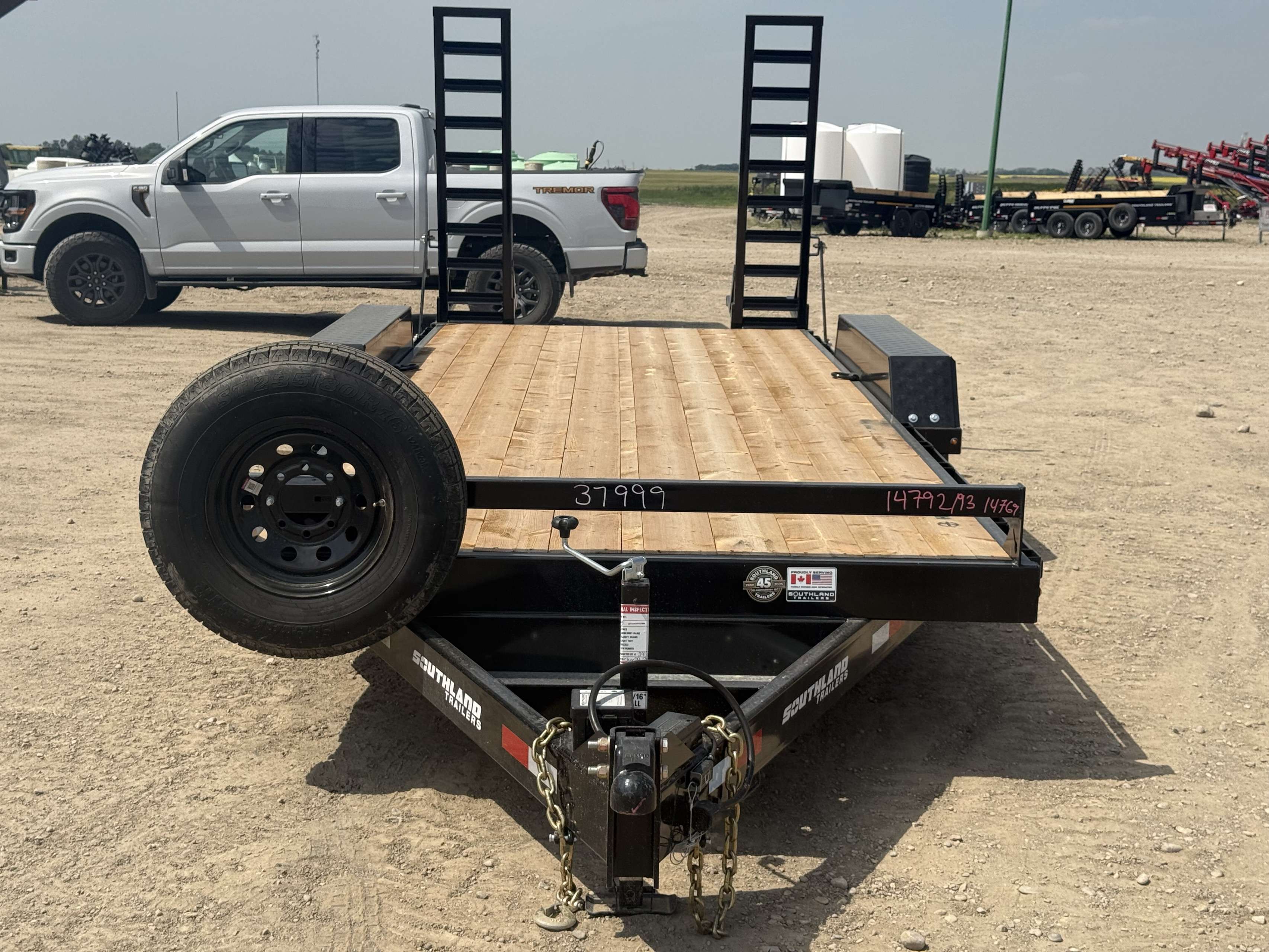 2026 Southland LBA 8'6" x 18' Flat Deck Trailer