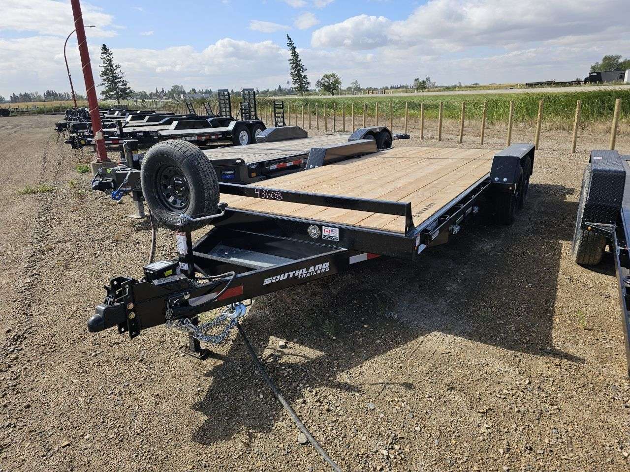 2026 Southland LBA  8'6" x 18' Flat Deck Trailer