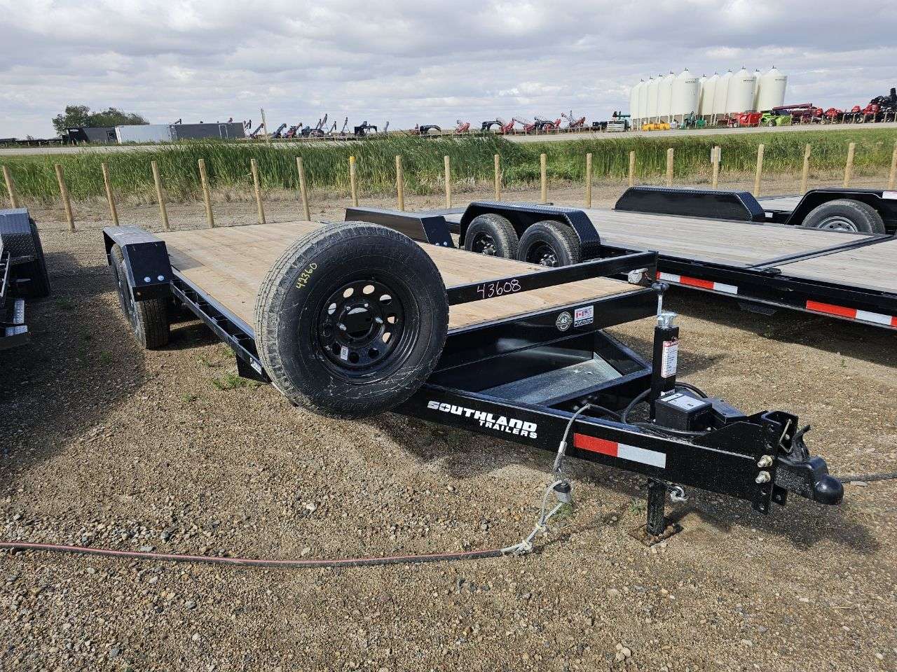 2026 Southland LBA  8'6" x 18' Flat Deck Trailer