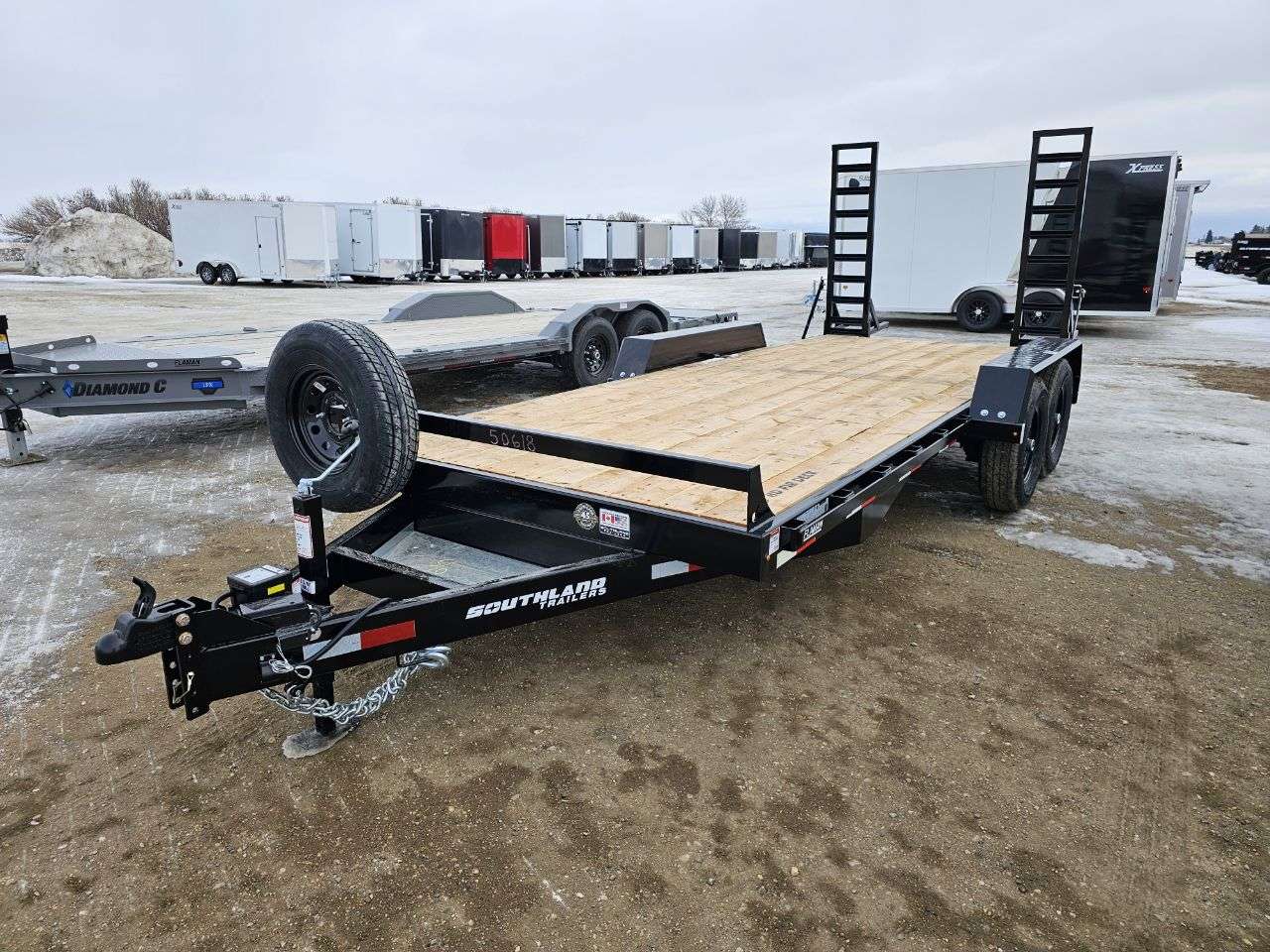 2026 Southland LBA 8'6" x 18' Flat Deck Trailer