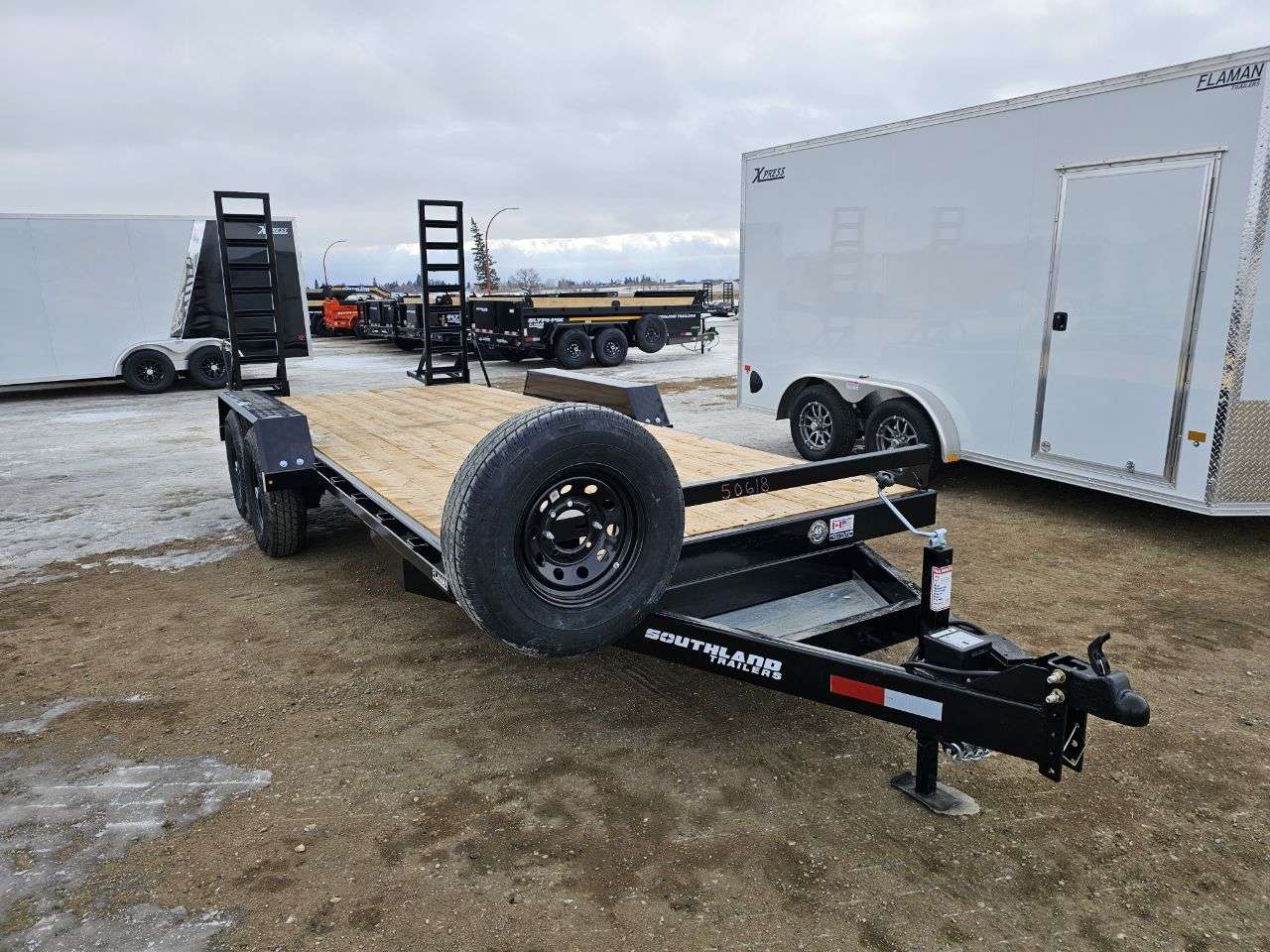 2026 Southland LBA 8'6" x 18' Flat Deck Trailer