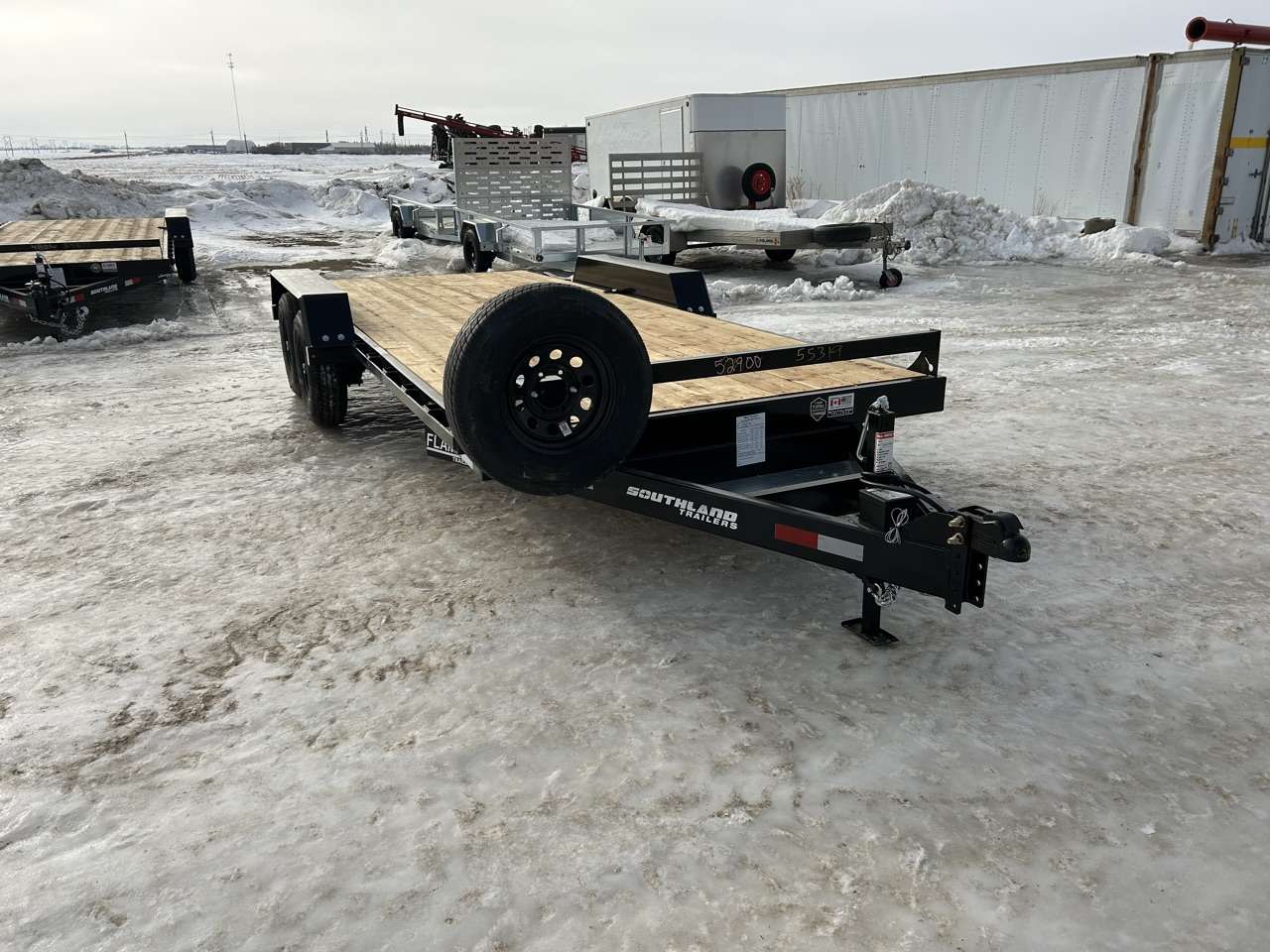 2026 Southland LBA 8'6" x 18' Flat Deck Trailer