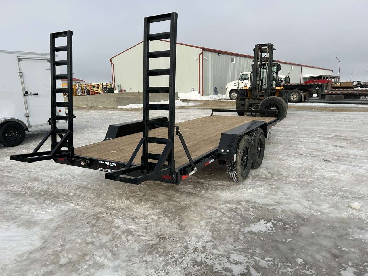 2026 Southland LBA 8'6" x 18' Flat Deck Trailer