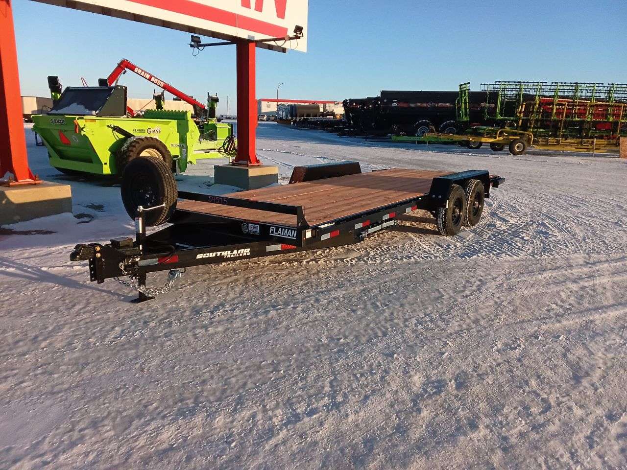 2026 Southland LBA 8'6" x 20' Flat Deck Trailer