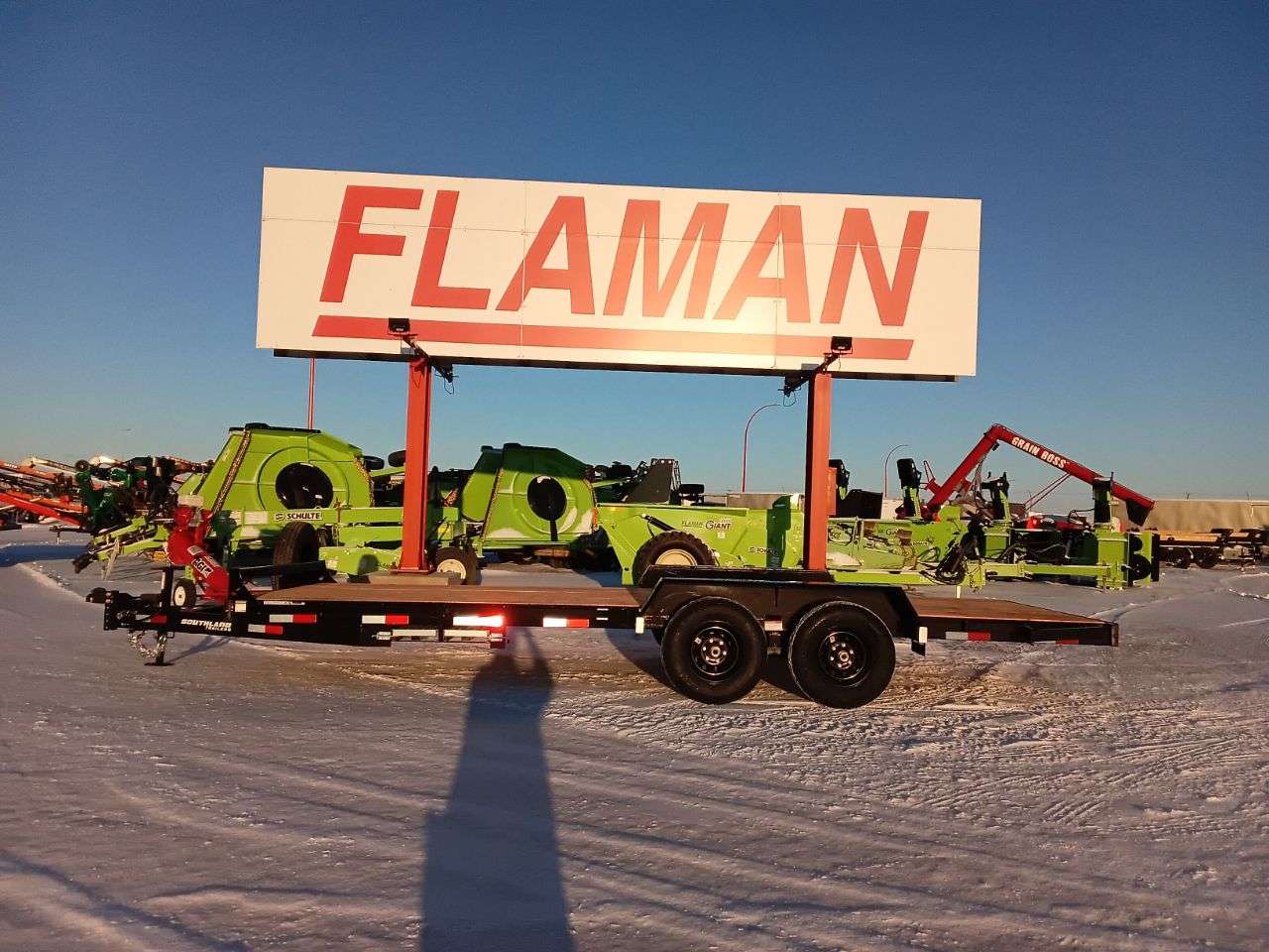 2026 Southland LBA 8'6" x 20' Flat Deck Trailer